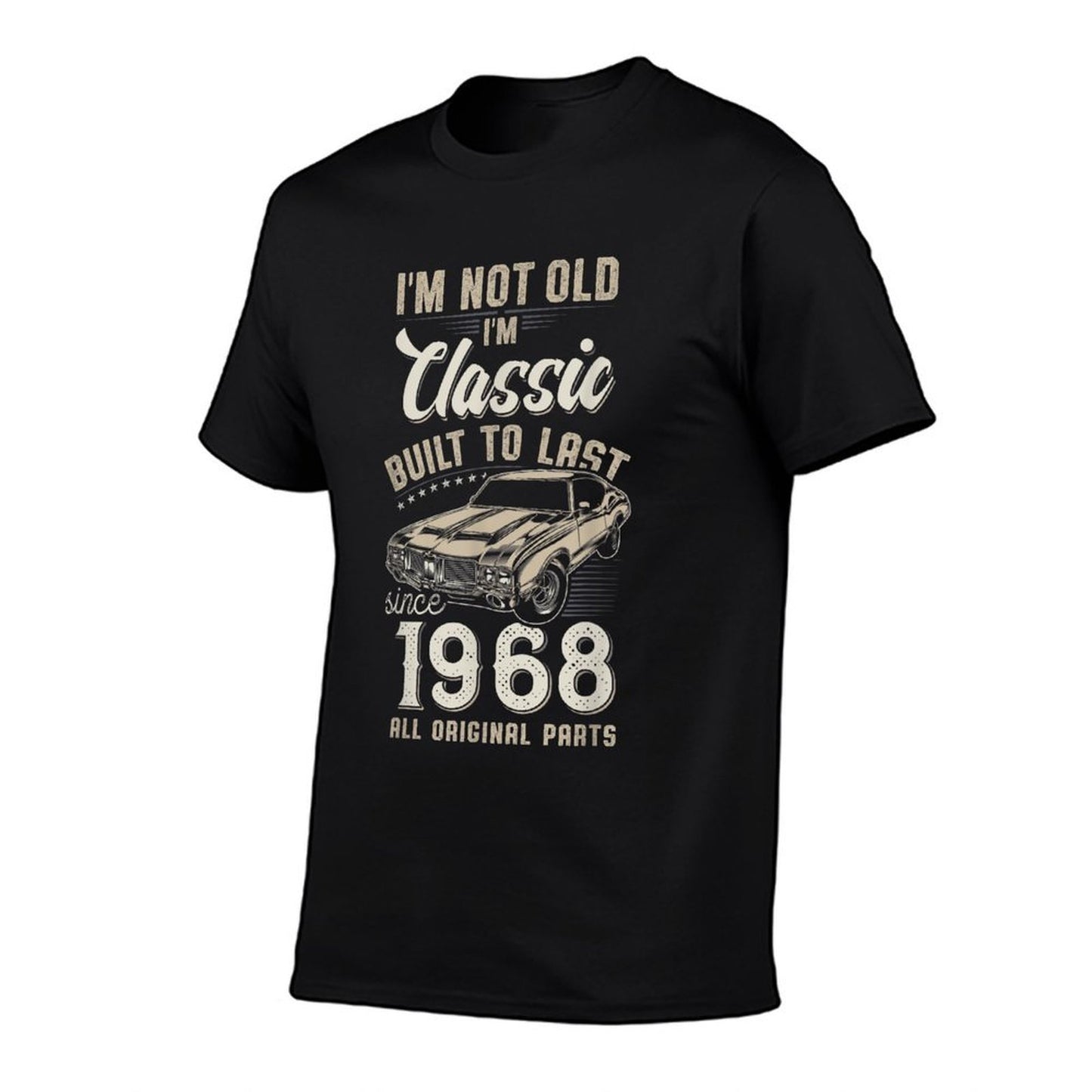 57th Birthday Born in 1968 Classic Car Eco-friendly Material T-Shirt