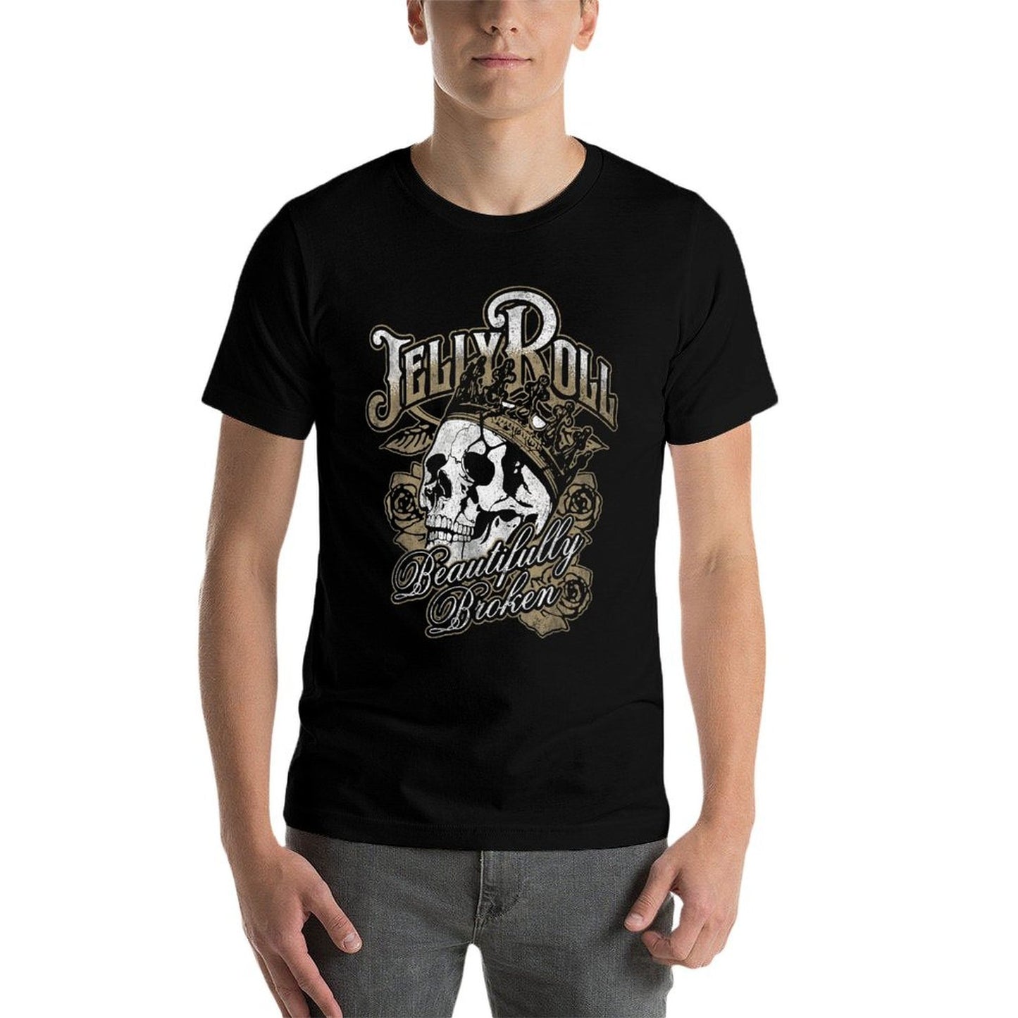 Jelly Roll - Beautifully Broken Cotton T-Shirt