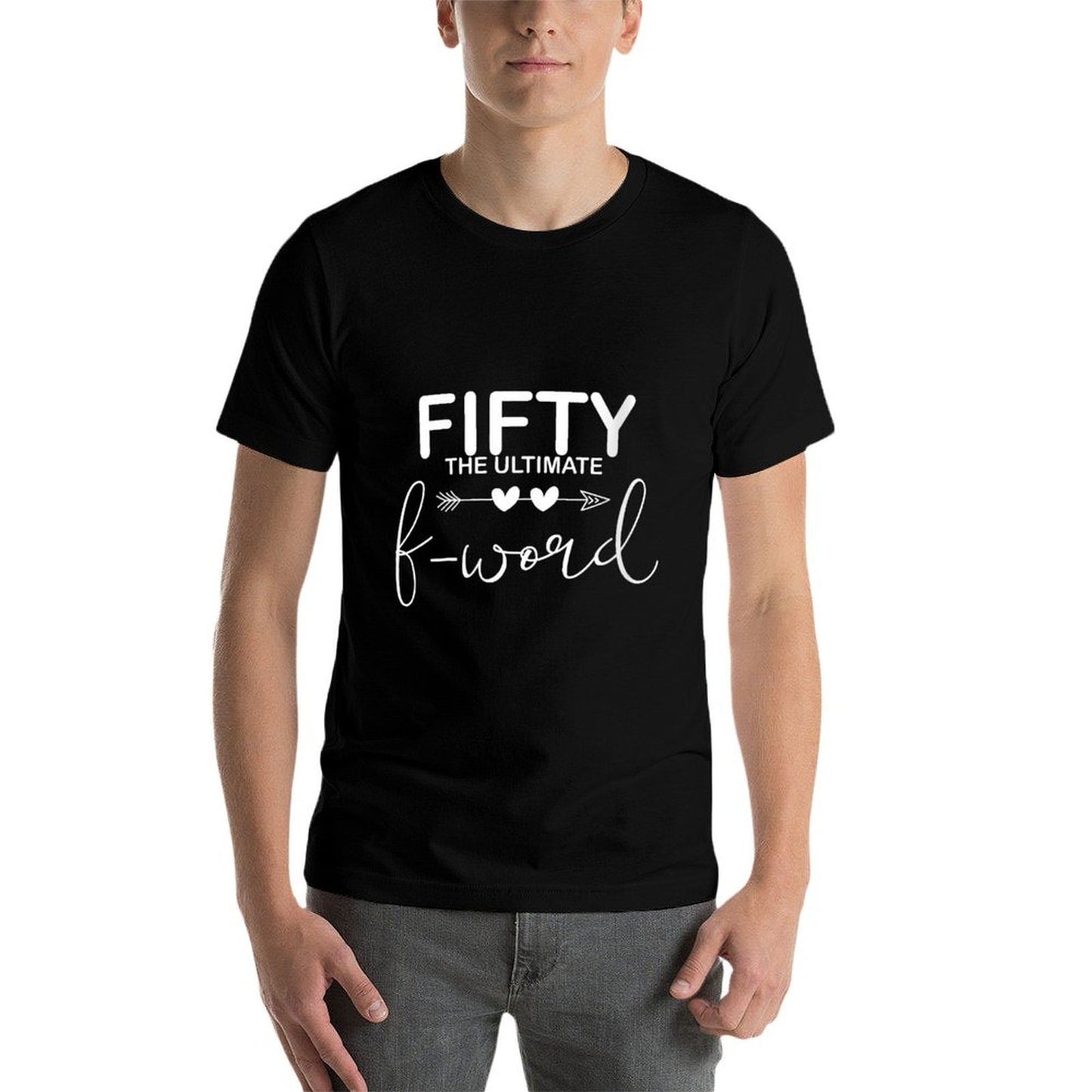 Womens 50th Birthday Fifty The Ultimate F Word 50th B-Day Party Breathable T-Shirt
