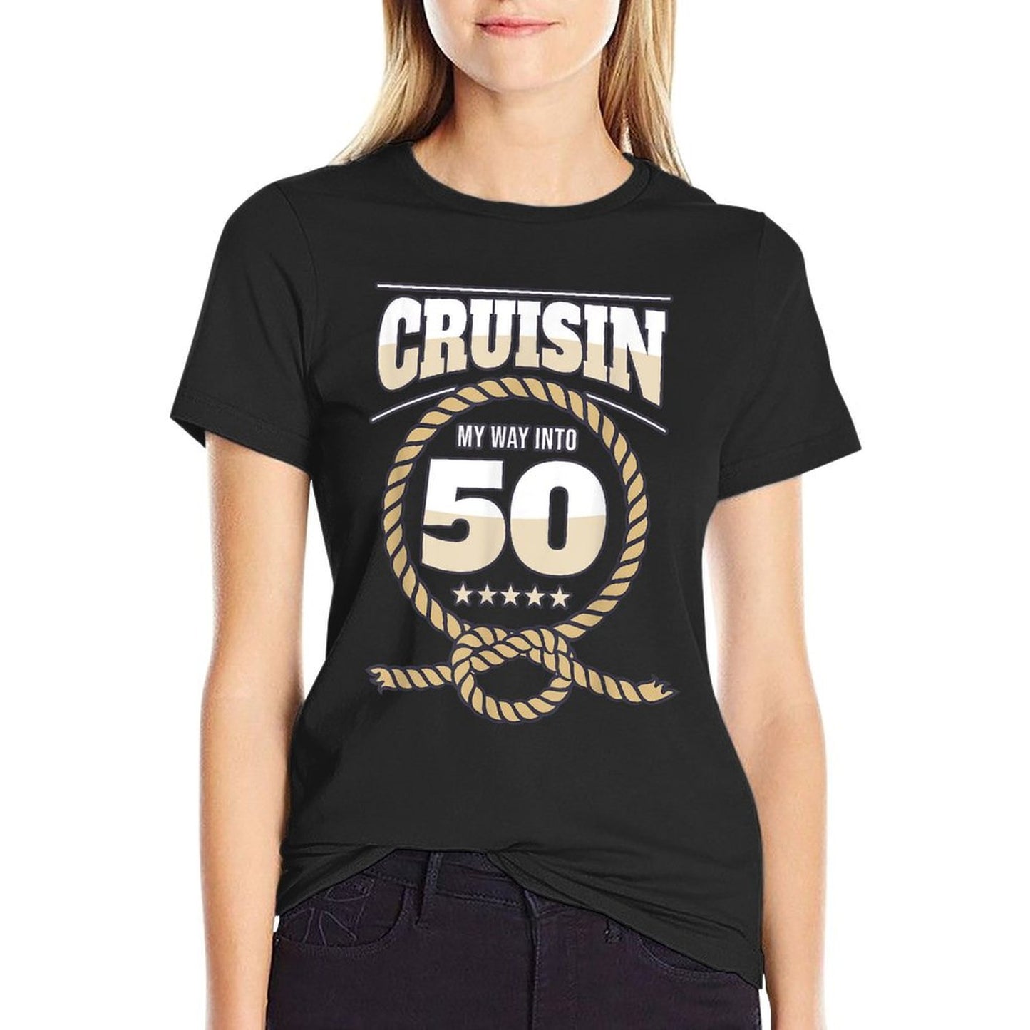 50th Birthday Cruise Breathable T-Shirt