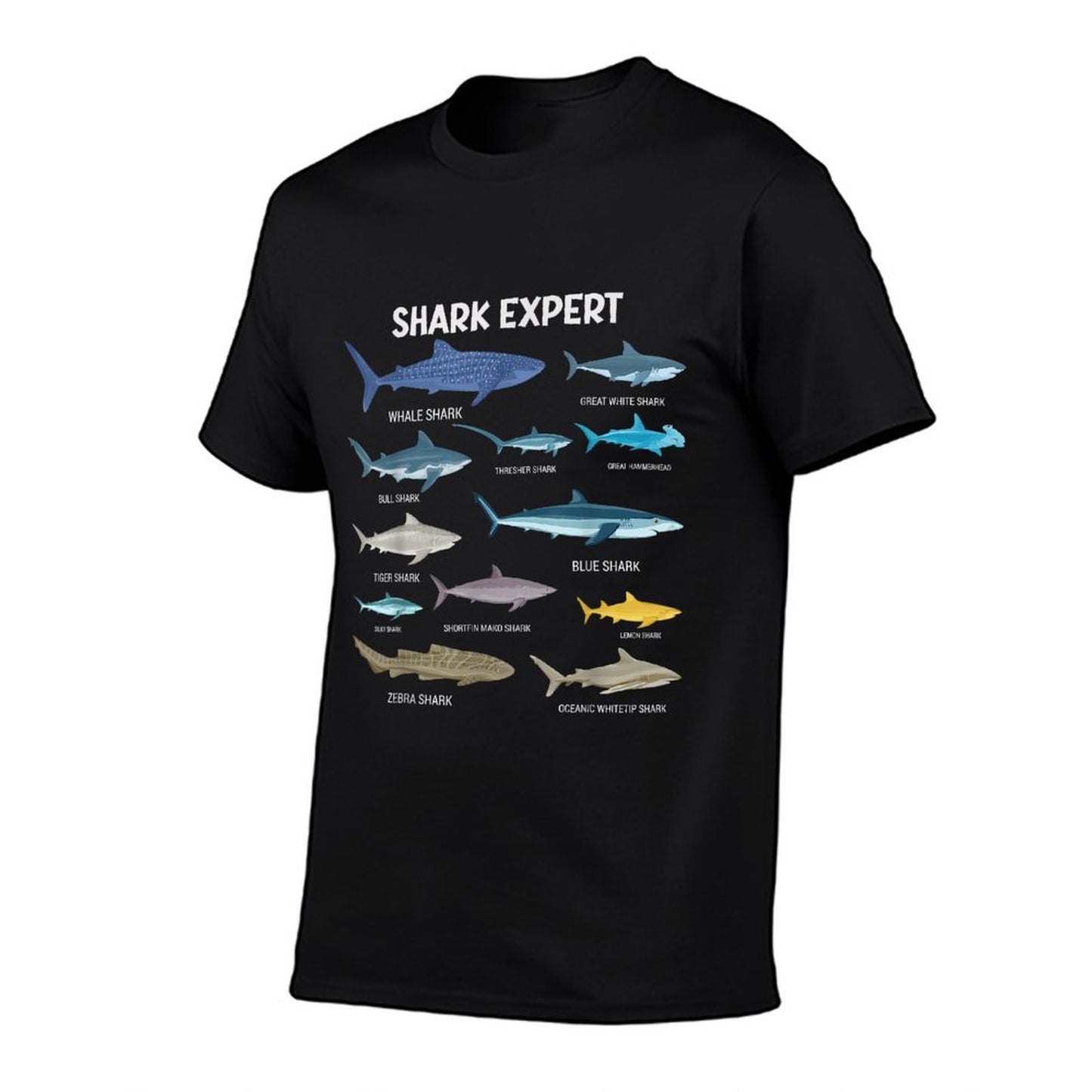 Shark Species for Men , Kids & Toddler Boys Shark Easy-care T-Shirt
