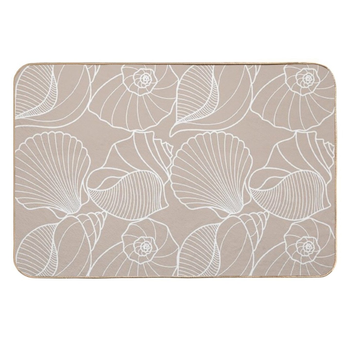 Bona Fide Beige by Sherwin Williams Fade-Resistant Bath Mat