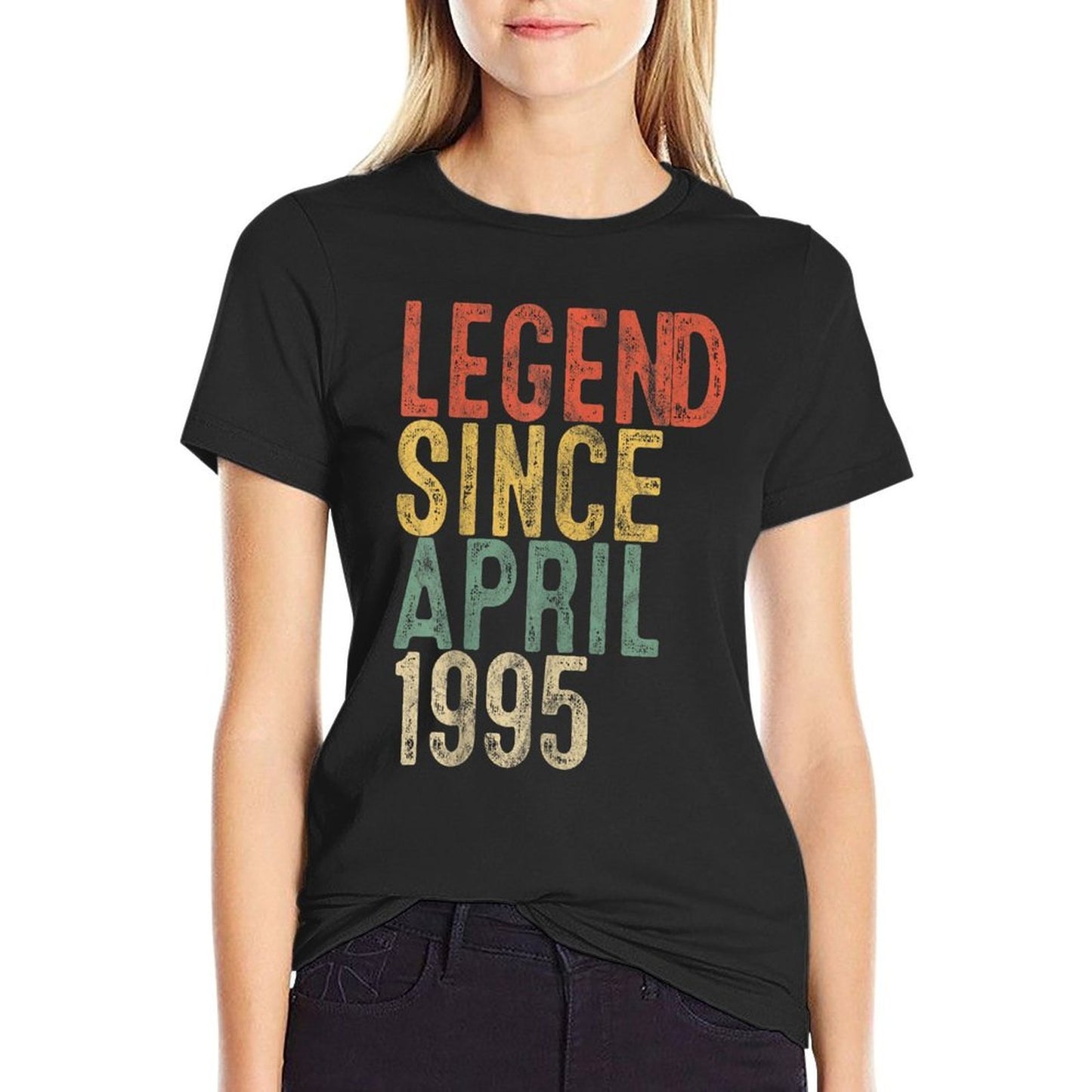 Legend 1995 30th Birthday Gifts for Men Women 30 Year Old Easy-care T-Shirt