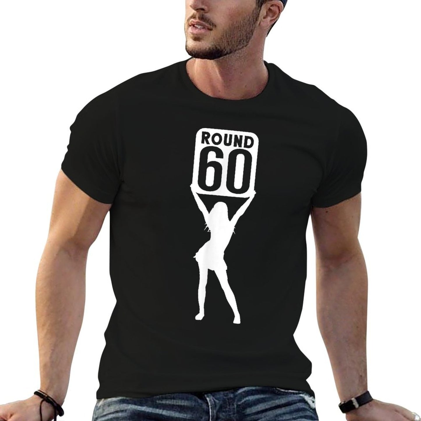 Round 60, 60th Birthday Easy-care T-Shirt