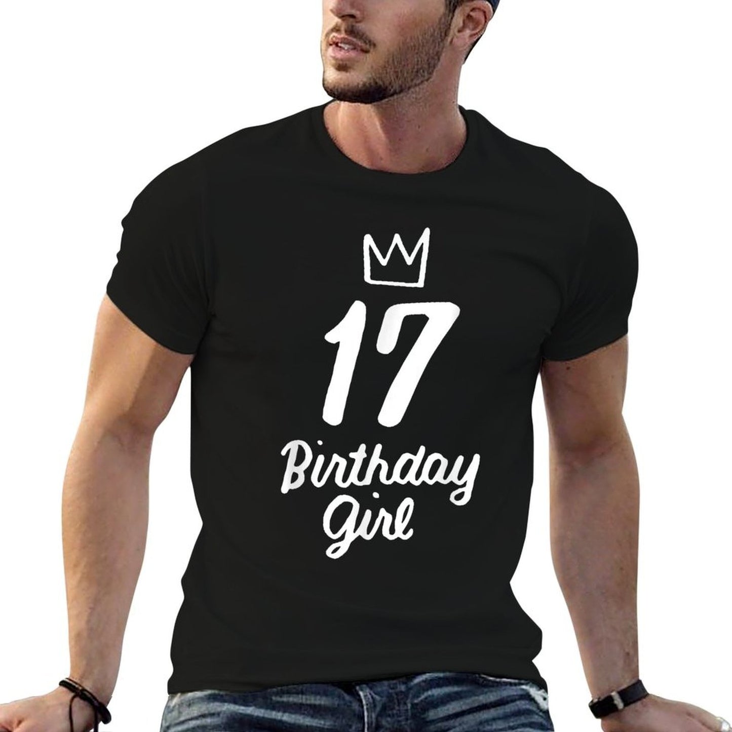 17th Birthday Girl Princessn 17 Years Old 17th Birthday Soft T-Shirt