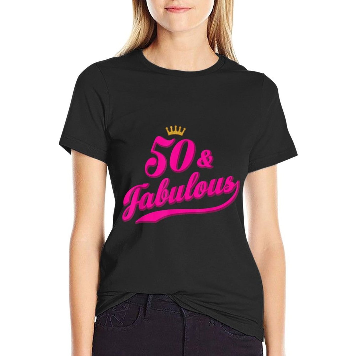 50 And Fabulous 50th Birthday Odor-resistant T-Shirt