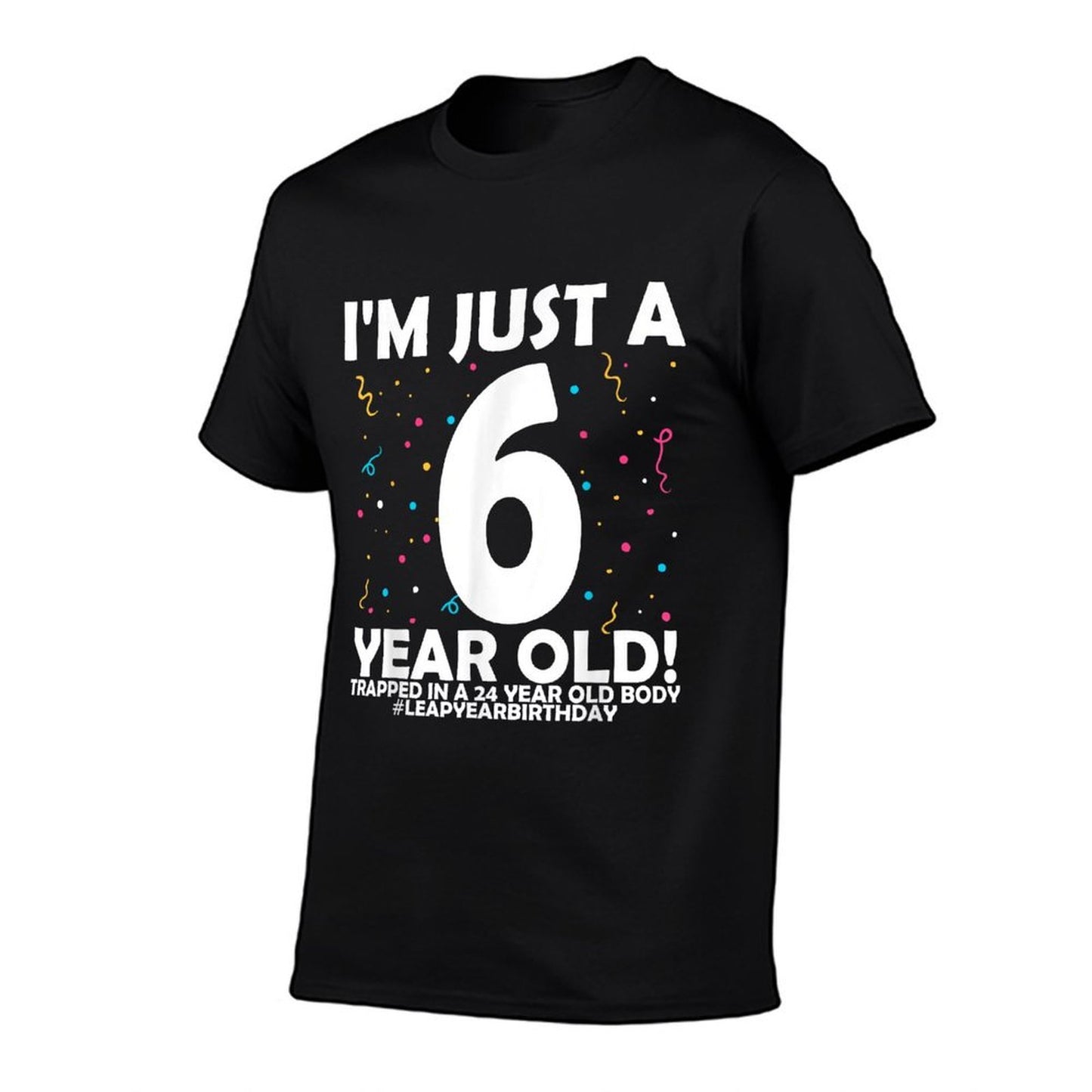 24 Years Old Birthday Leap Year 6 Boys Girls 24th Birthday Relaxed-fit T-Shirt