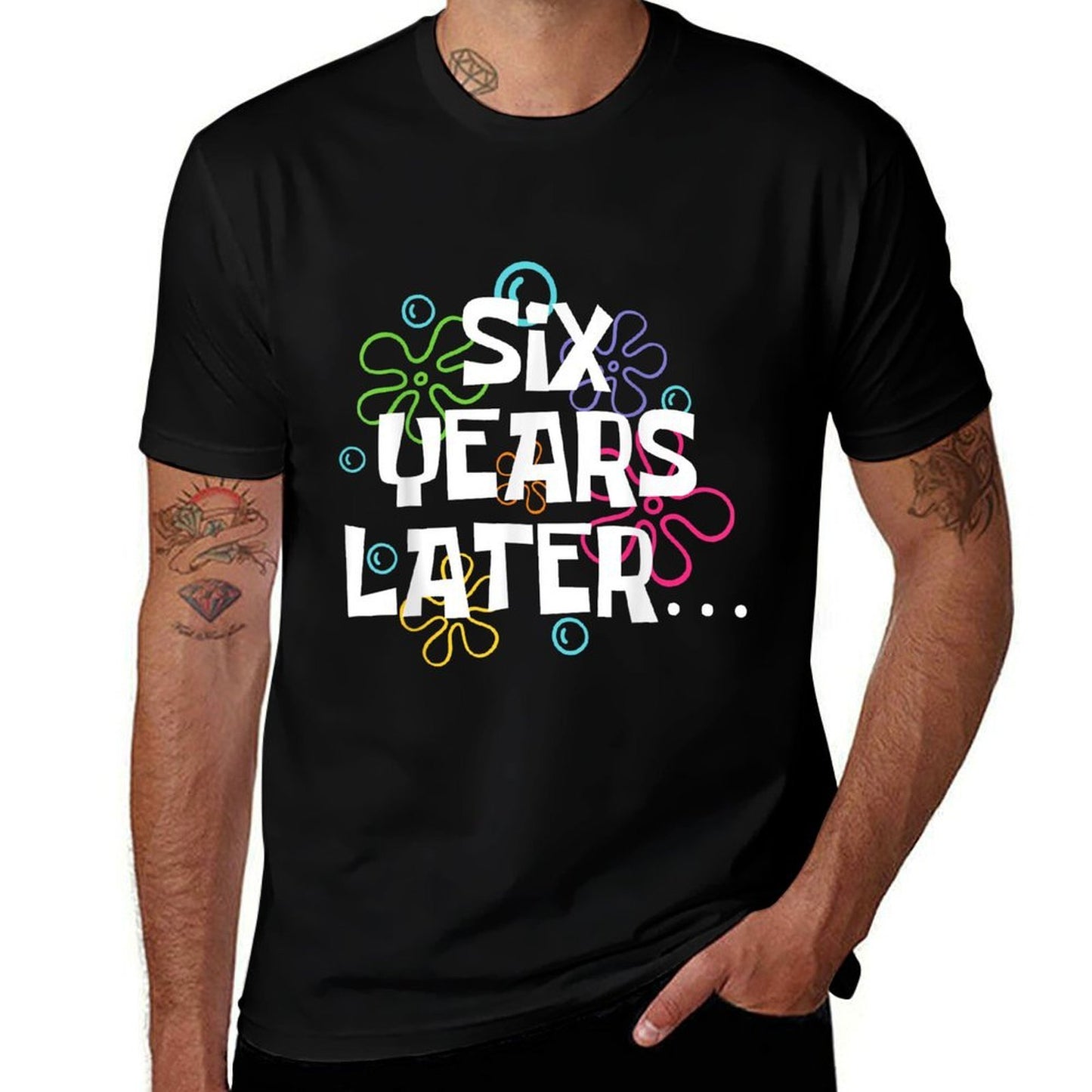 Six Years Later Funny Meme 6 Year Old 6th Birthday Party Breathable T-Shirt