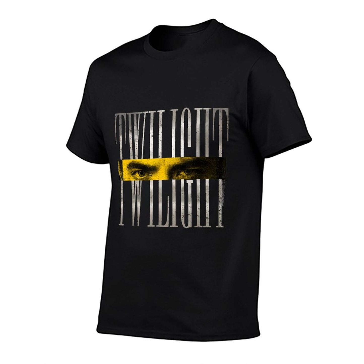 Twilight Saga Edward's Eyes with Retro Logo Movie Odor-resistant T-Shirt