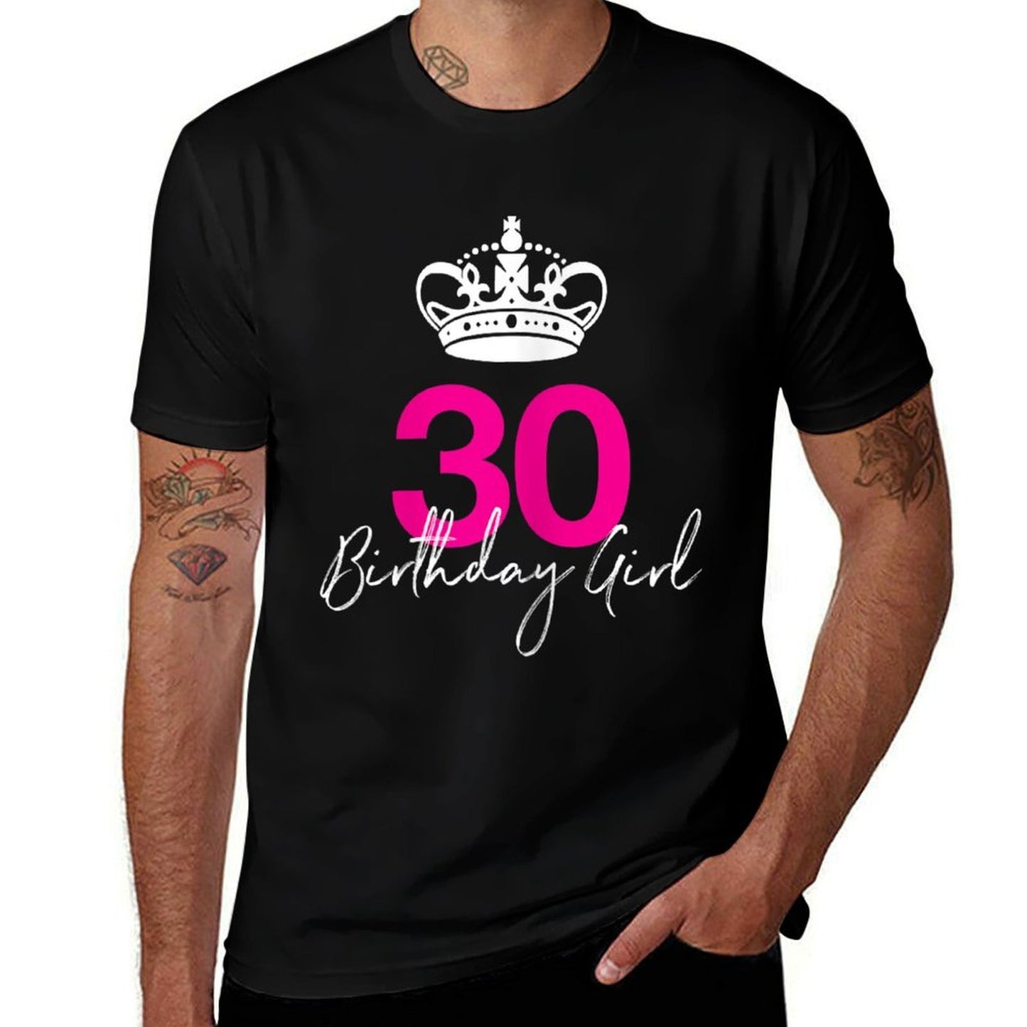 Womens Women's 30th Birthday Shirt for Her Comfortable T-Shirt