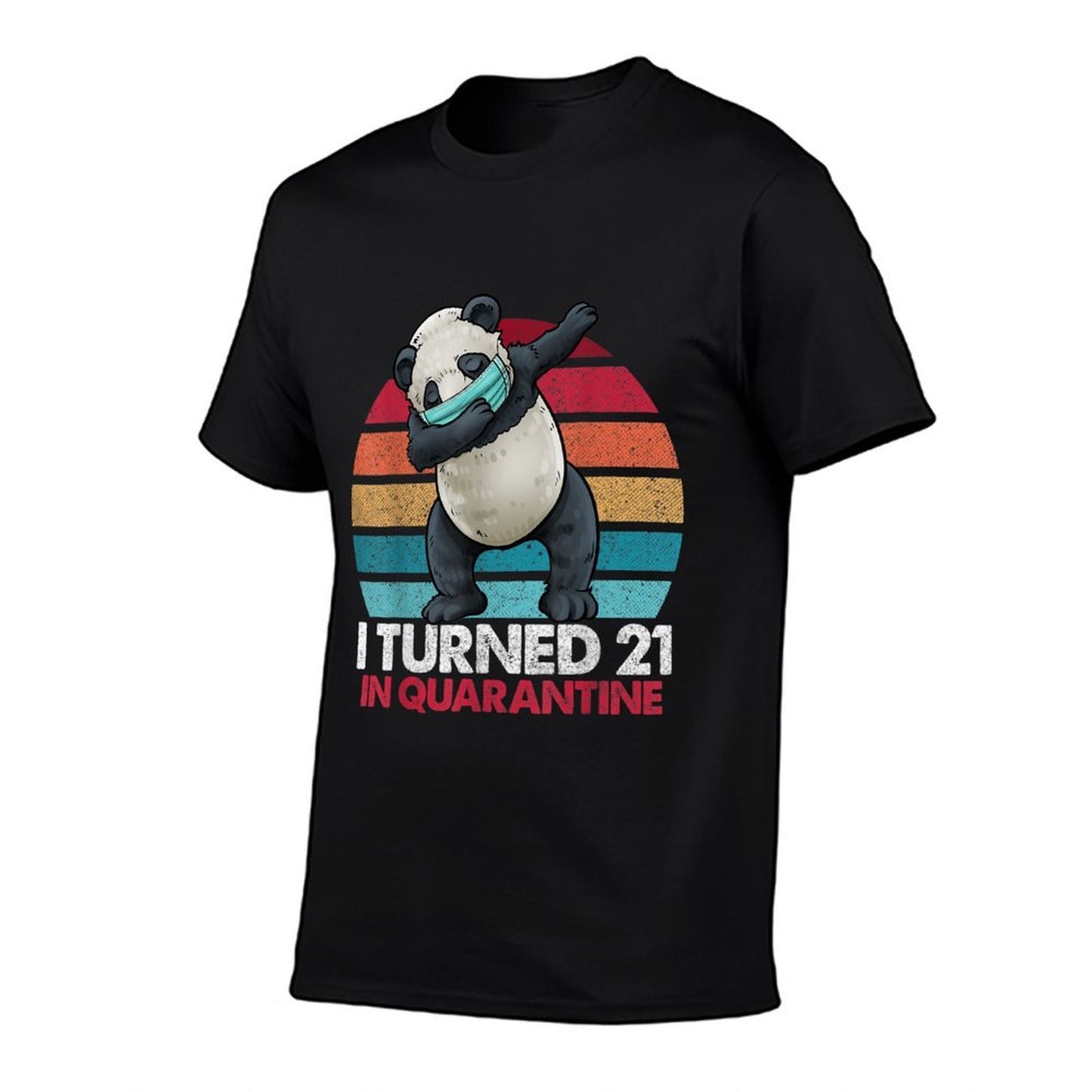I Turned 21 In Quarantine 2020 Dabbing Panda 21st Birthday Classic T-Shirt