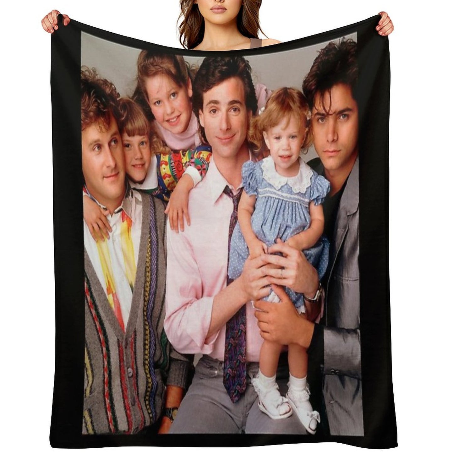 Full House Drama Movie Family ALB49 Machine-washable Throw Blanket