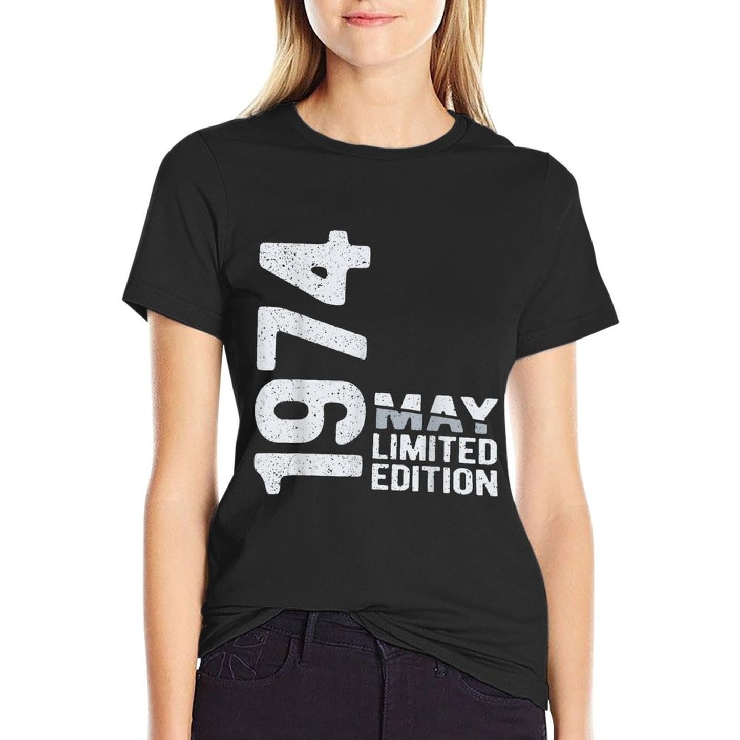 1974 May 50th Birthday 50th Retro Vintage Birth Lightweight T-Shirt
