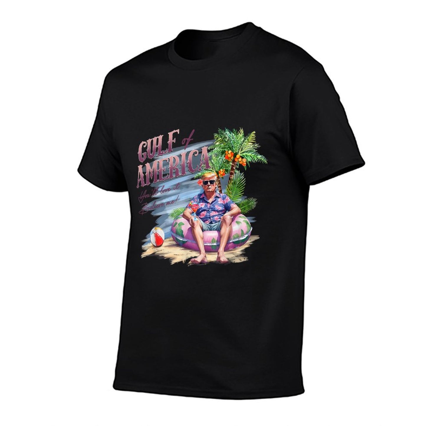 Gulf of USA America Vintage Beach America's Gulf Mexico Wrinkle-resistant T-Shirt