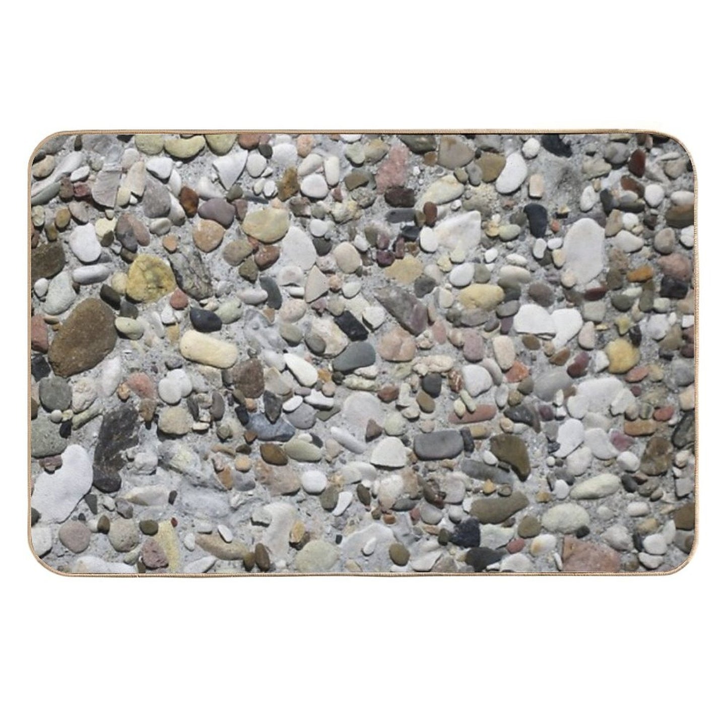 Stones, Stone, Pebbles, Rocks, Nature Multi-Purpose Bath Mat