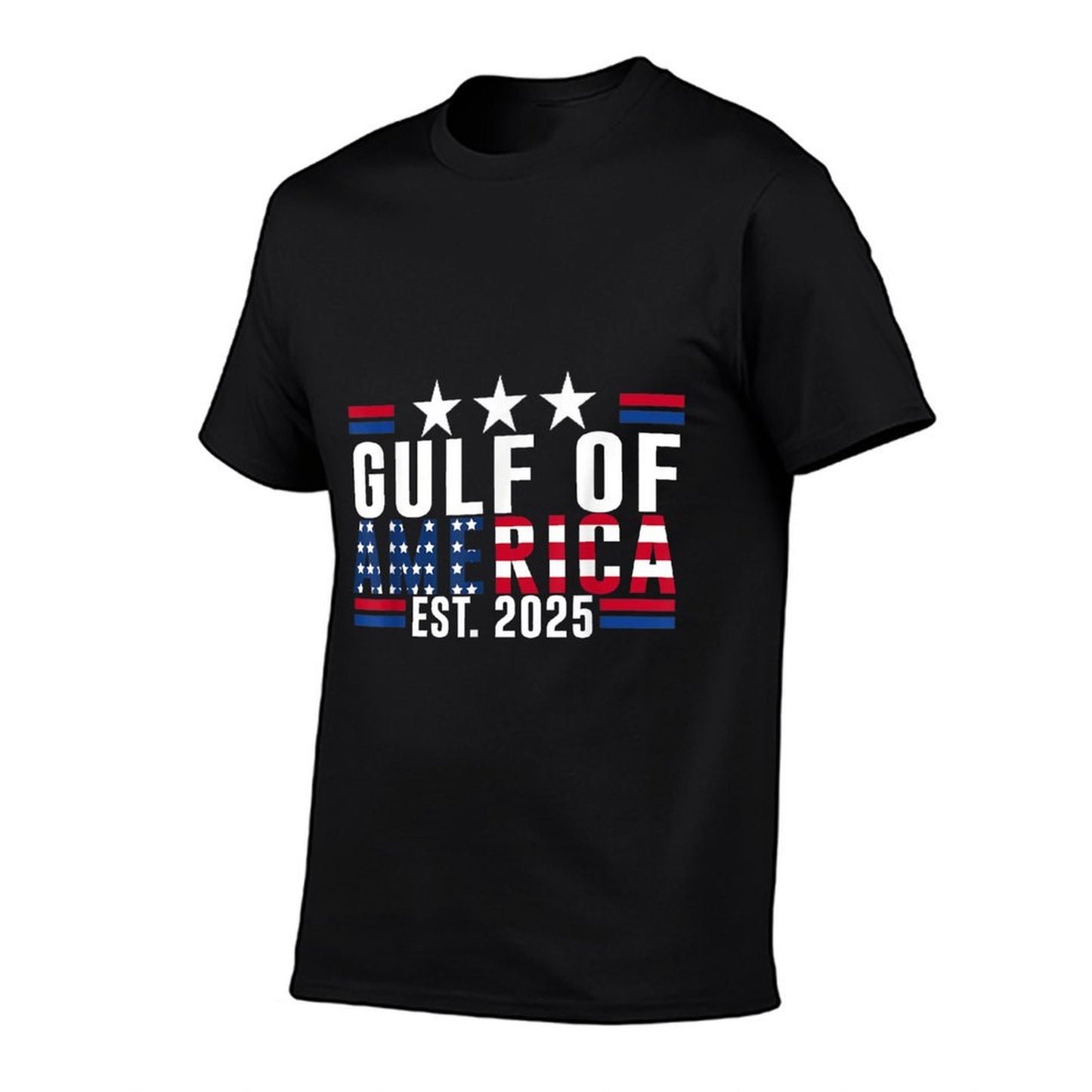 Retro Gulf Of USA America 2025 American Flag Versatile T-Shirt