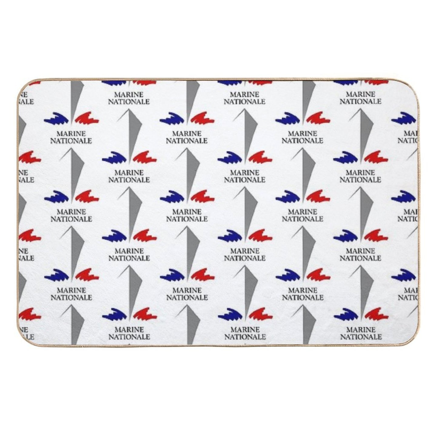 MARINE NATIONALE Fade-Resistant Bath Mat