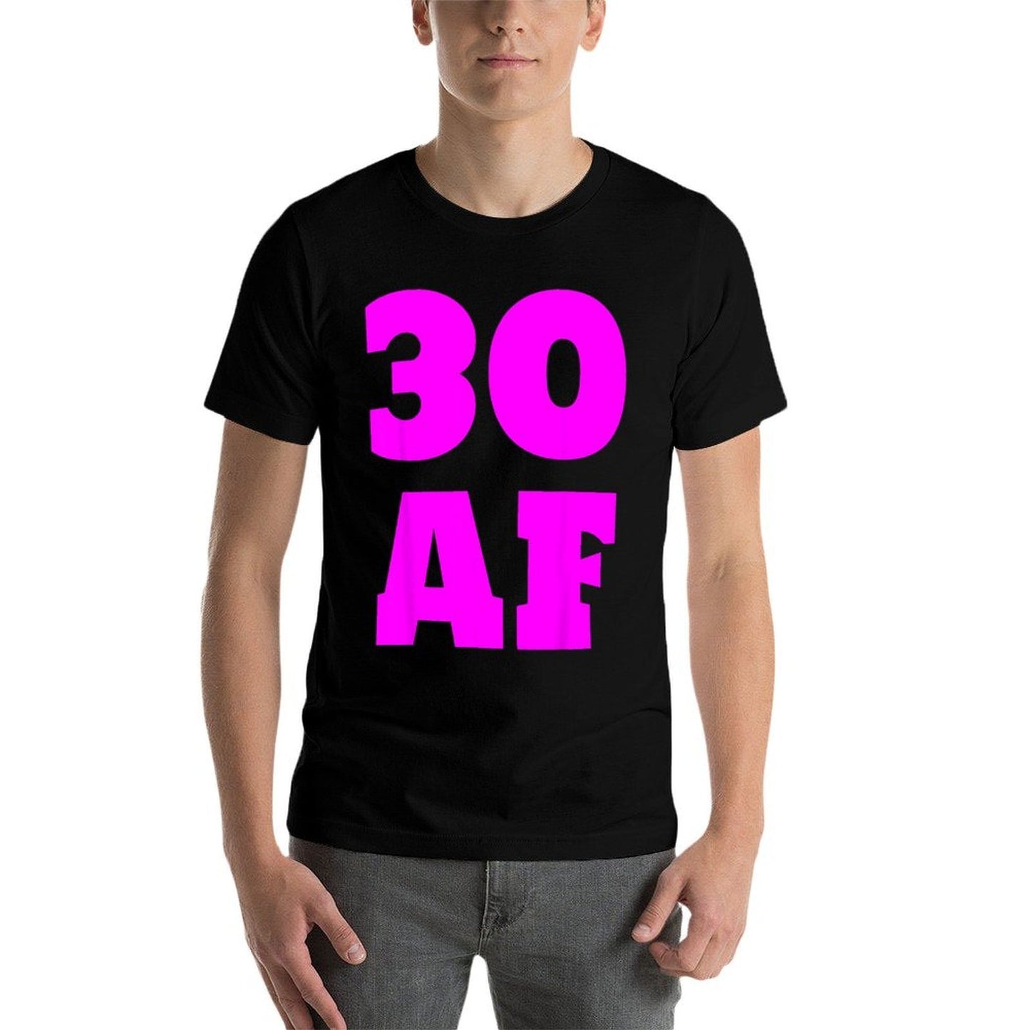 30th Birthday - Thirty AF Dirty Thirty Tee Slim-fit Cut T-Shirt