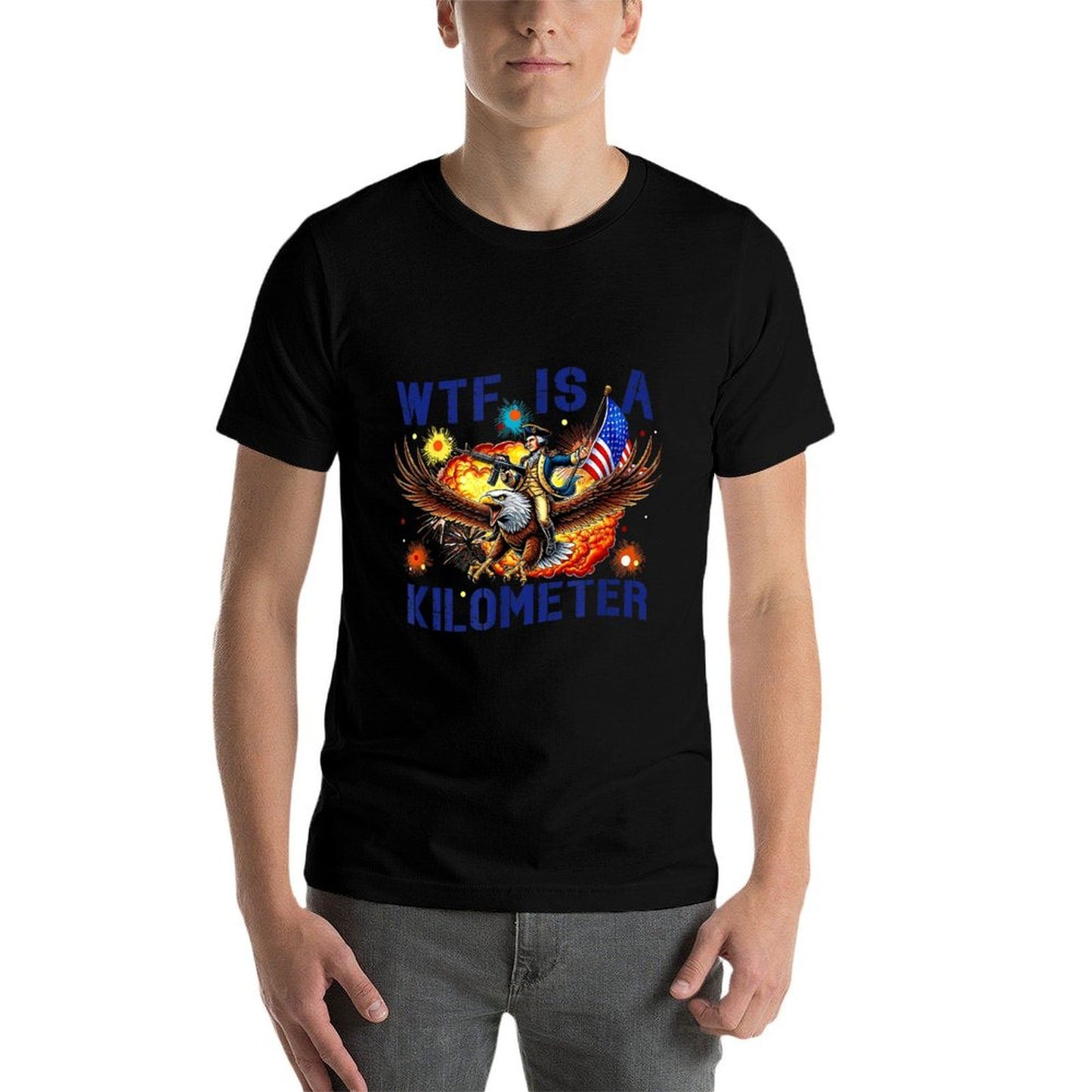 Wtf Is A Kilometer Eagle Classic T-Shirt
