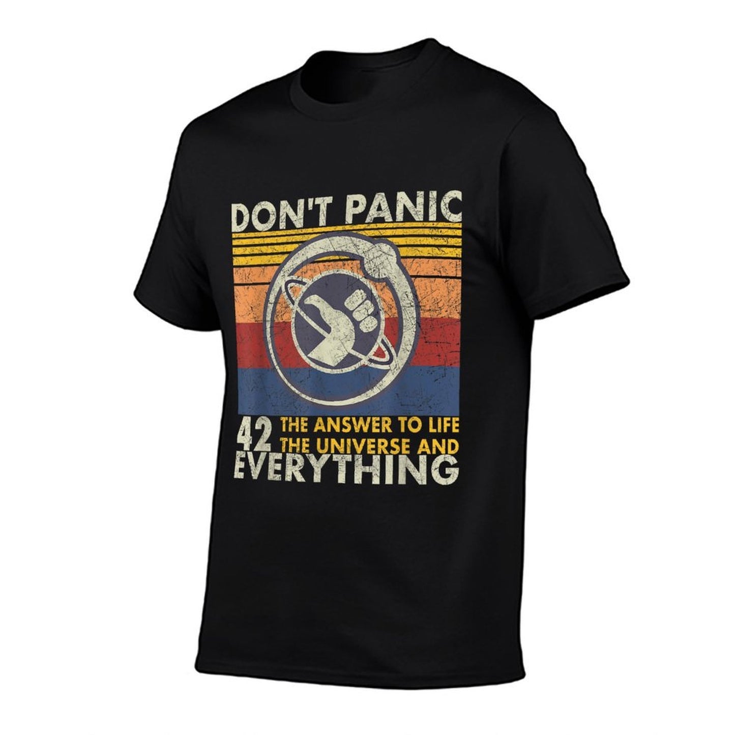 42 Answer to All Questions - Life Universe Everything Tagless Design T-Shirt