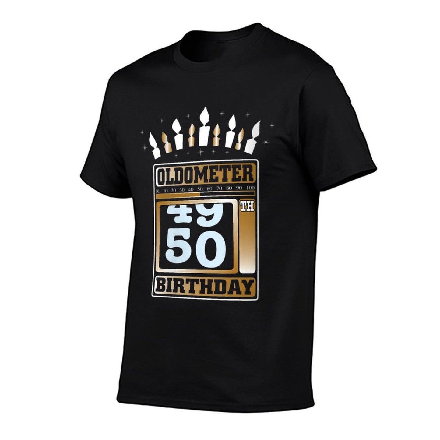 Womens Oldometer 49-50 50th Birthday Funny Gift Moisture-wicking T-Shirt