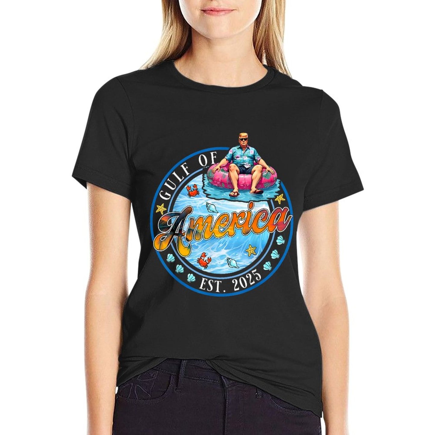 Funny US Shirt, Gulf of Us America Est. 2025 Classic T-Shirt