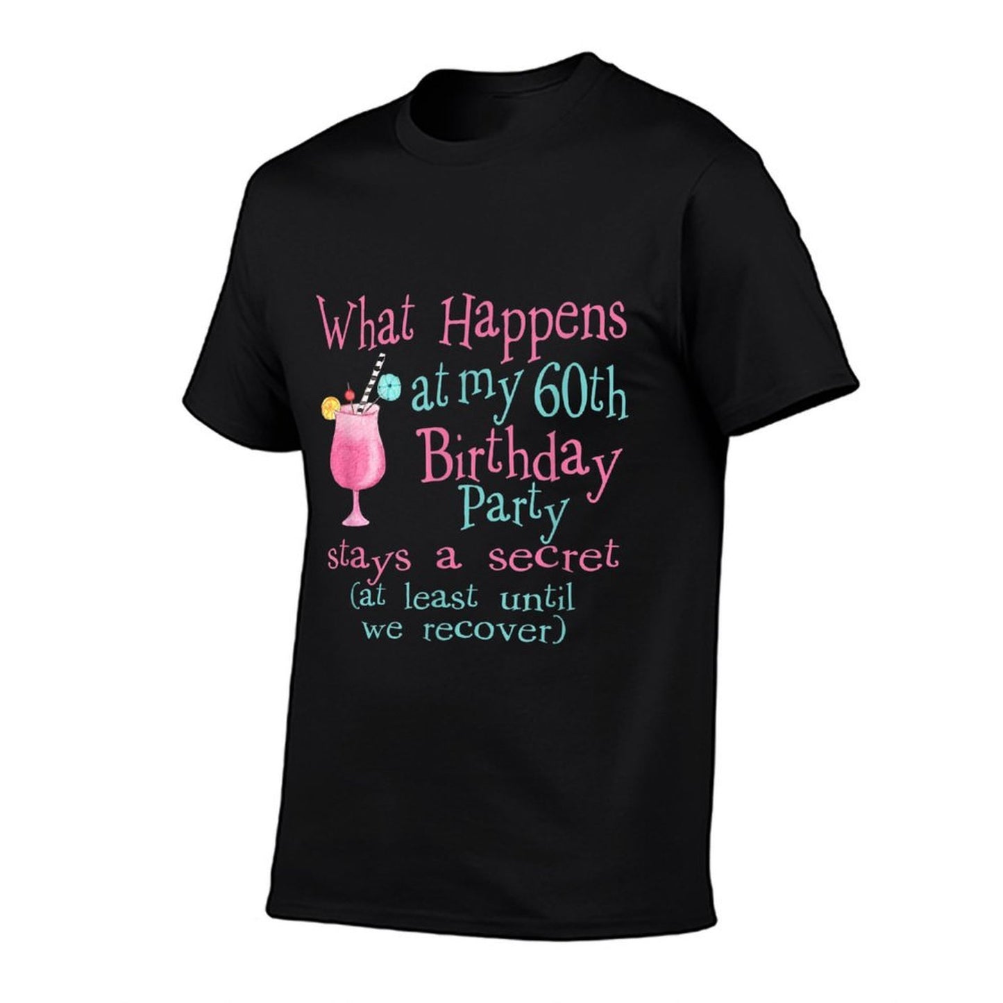 Funny 60th Birthday Party - Fabulous Happy 60th Birthday Easy-care T-Shirt