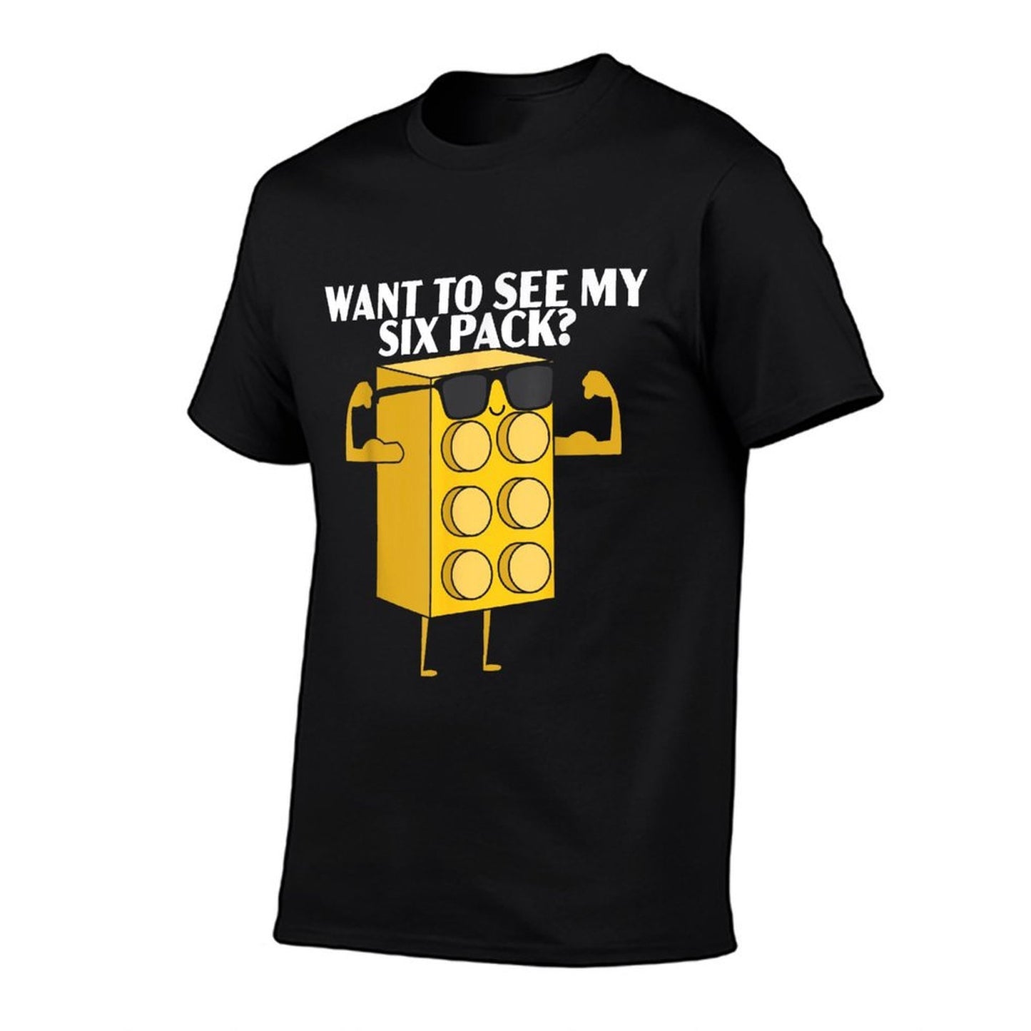 Want To See My Six Pack Bricks Lover Master Builder Versatile T-Shirt