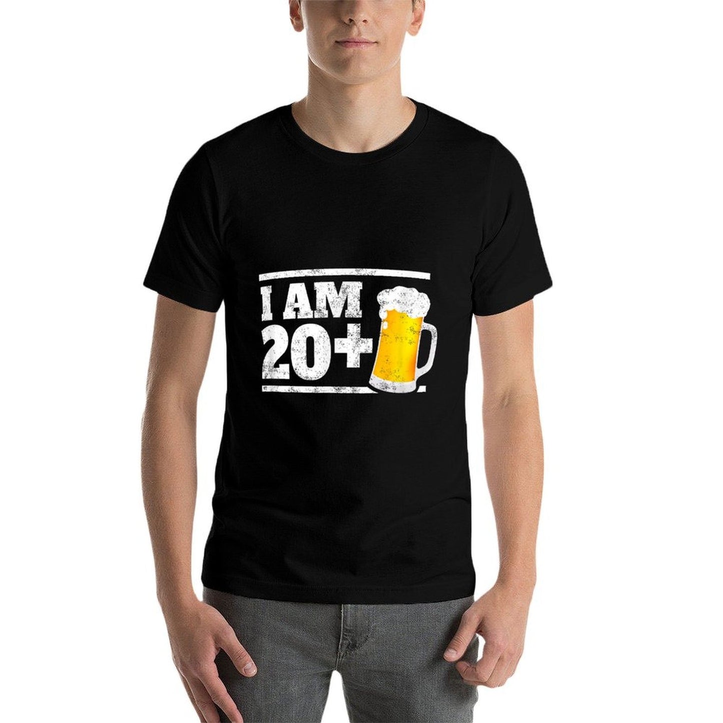 Beer Birthday - Milestone 21st Bday - Joke Gag Gift Eco-friendly Material T-Shirt