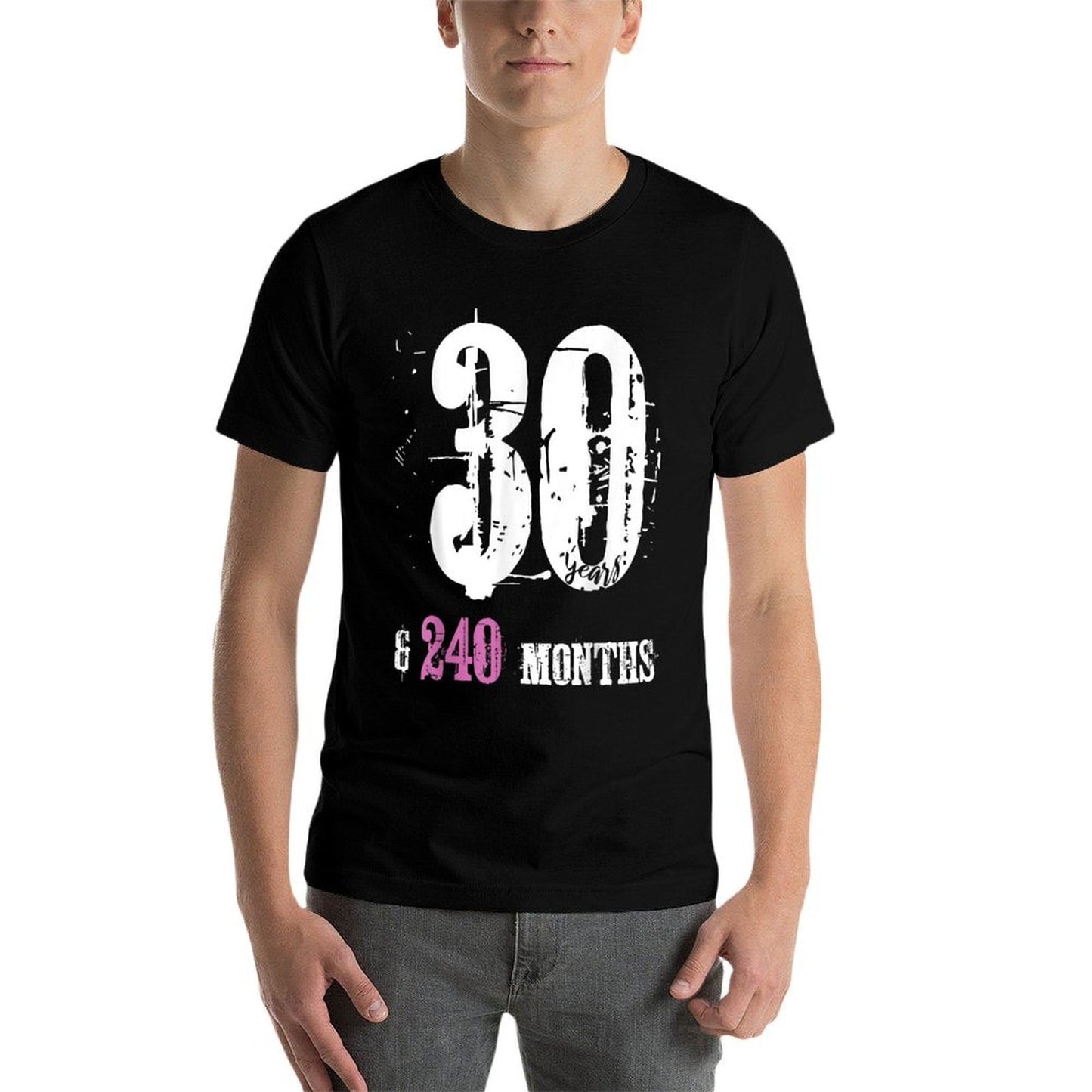50 Year Old 1972 50th Birthday Gift 30 Years 240 Months Eco-friendly Material T-Shirt