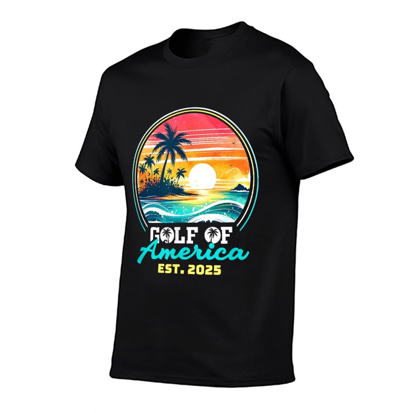 Funny USA America Shirt Gulf Of Us America Est 2025 Odor-resistant T-Shirt