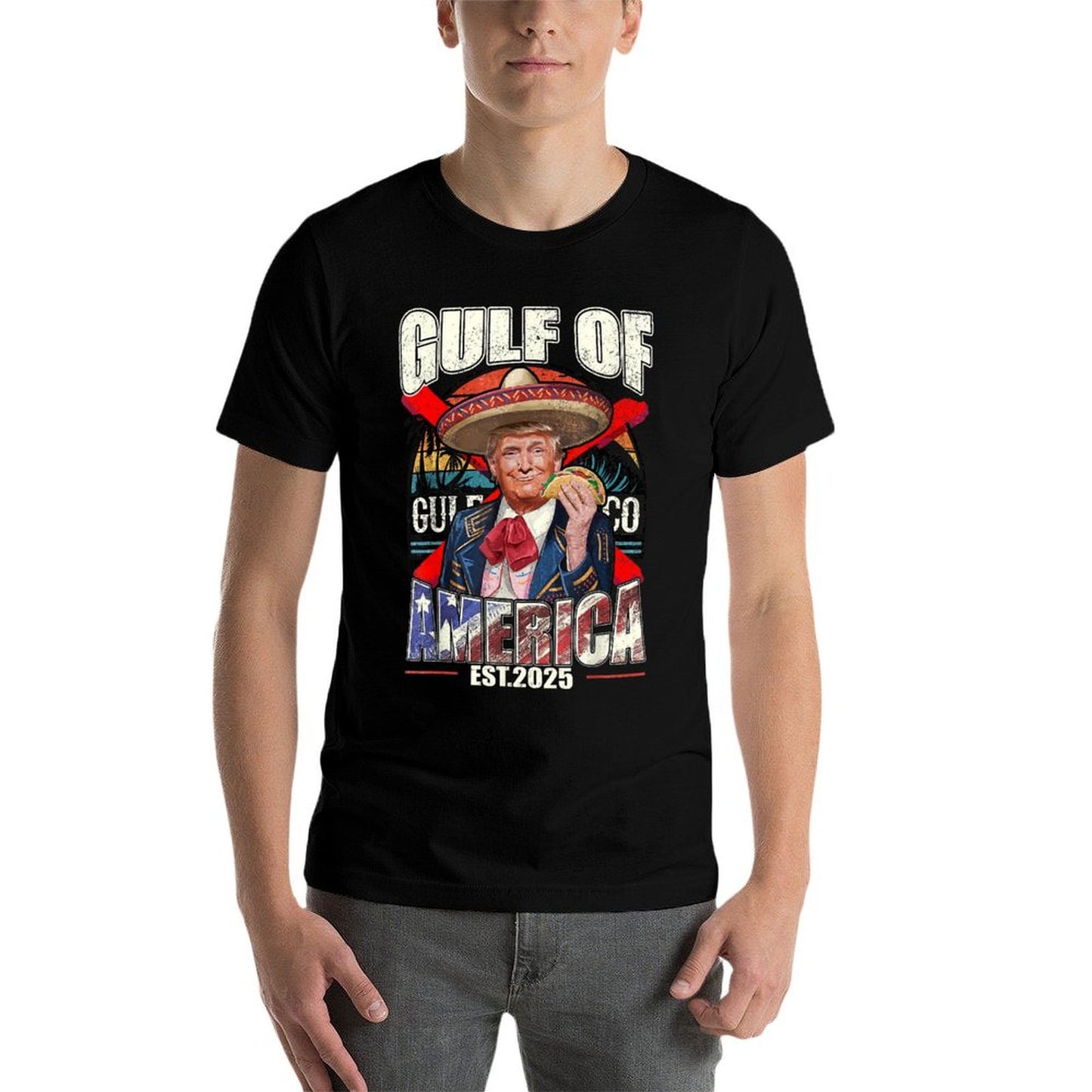 Funny Trump Gulf Of Us America 2025 Trump Merchandise Soft T-Shirt