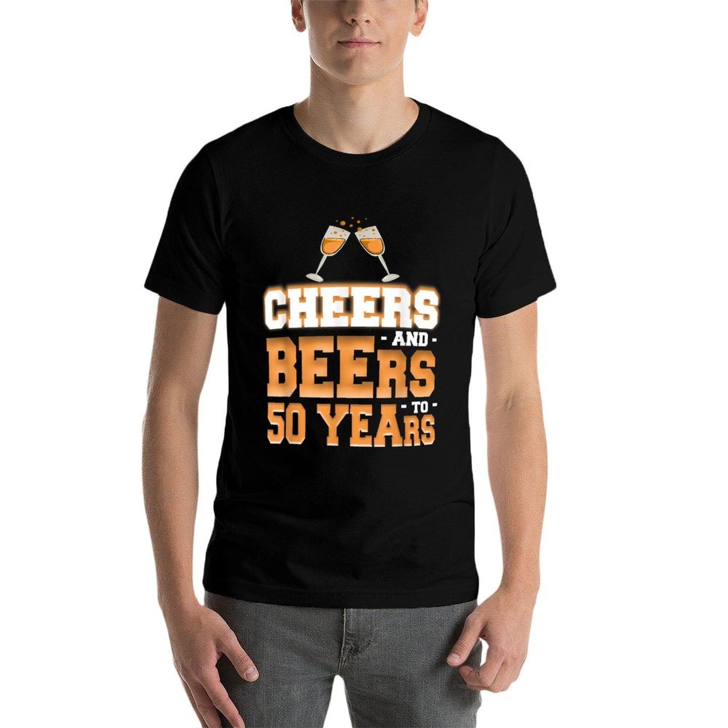 50th Birthday T - Cheers And Beers To 50 Years Odor-resistant T-Shirt