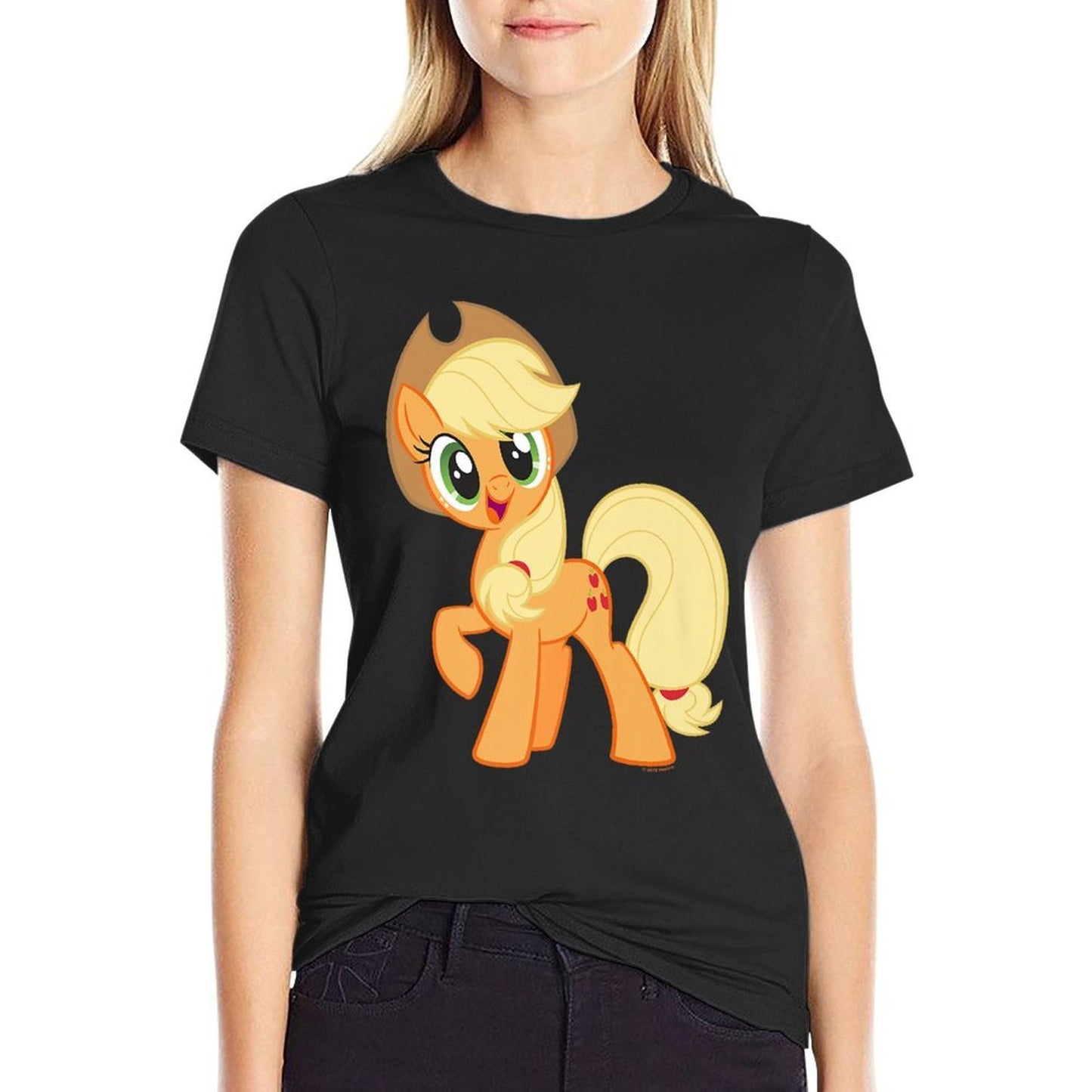 My Little Pony Friendship Is Magic Big Applejack Portrait Premium Moisture-wicking T-Shirt
