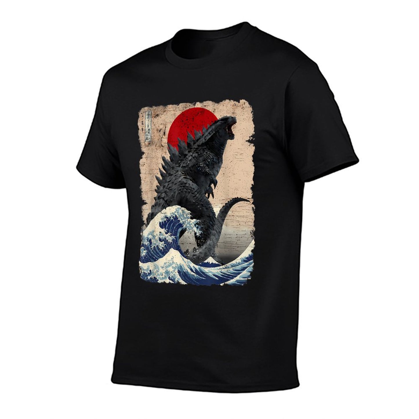 Retro Vintage Japanese Art Legendary Rare Kaiju Slim-fit Cut T-Shirt