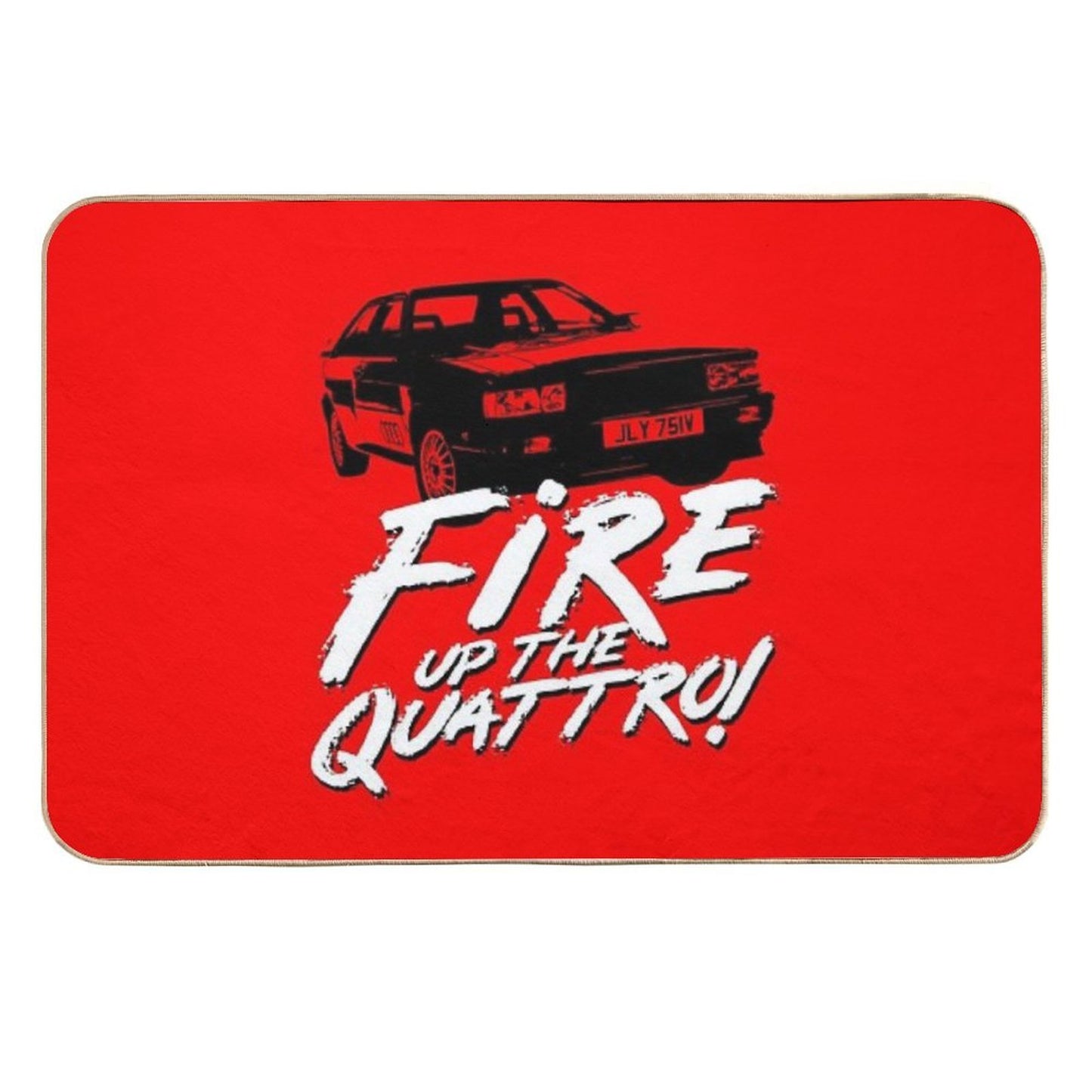 Gene Hunt - Fire Up The Quattro Long-Lasting Bath Mat