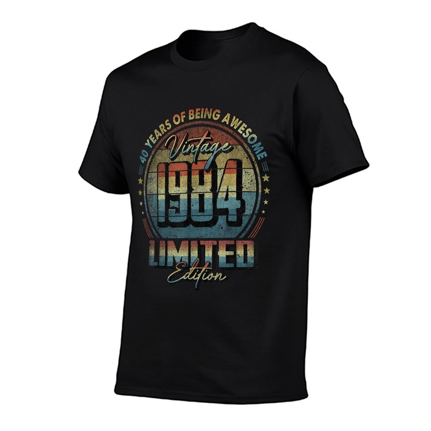 Vintage 1984 Limited Edition 40 Year Old 40th Birthday Cotton T-Shirt