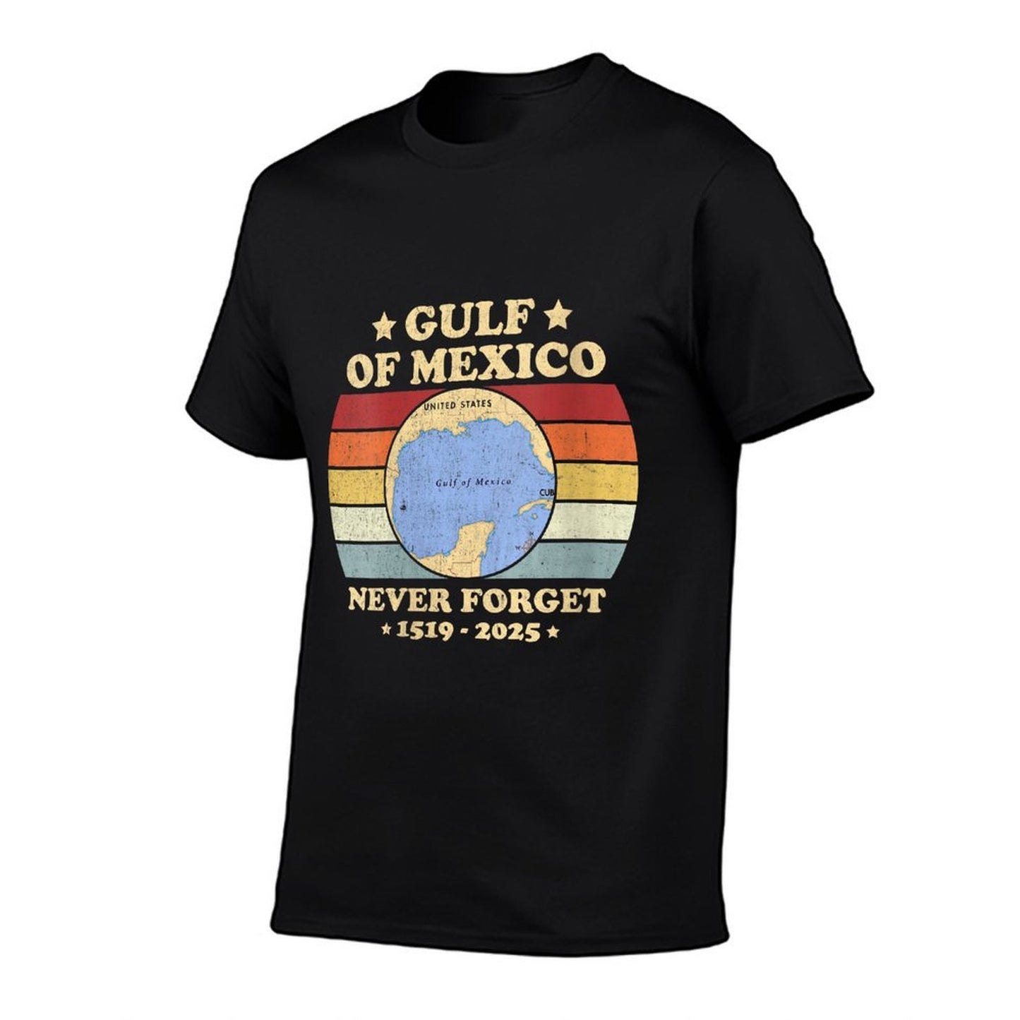 Womens Gulf of Mexico Never Forget Trump Versatile T-Shirt