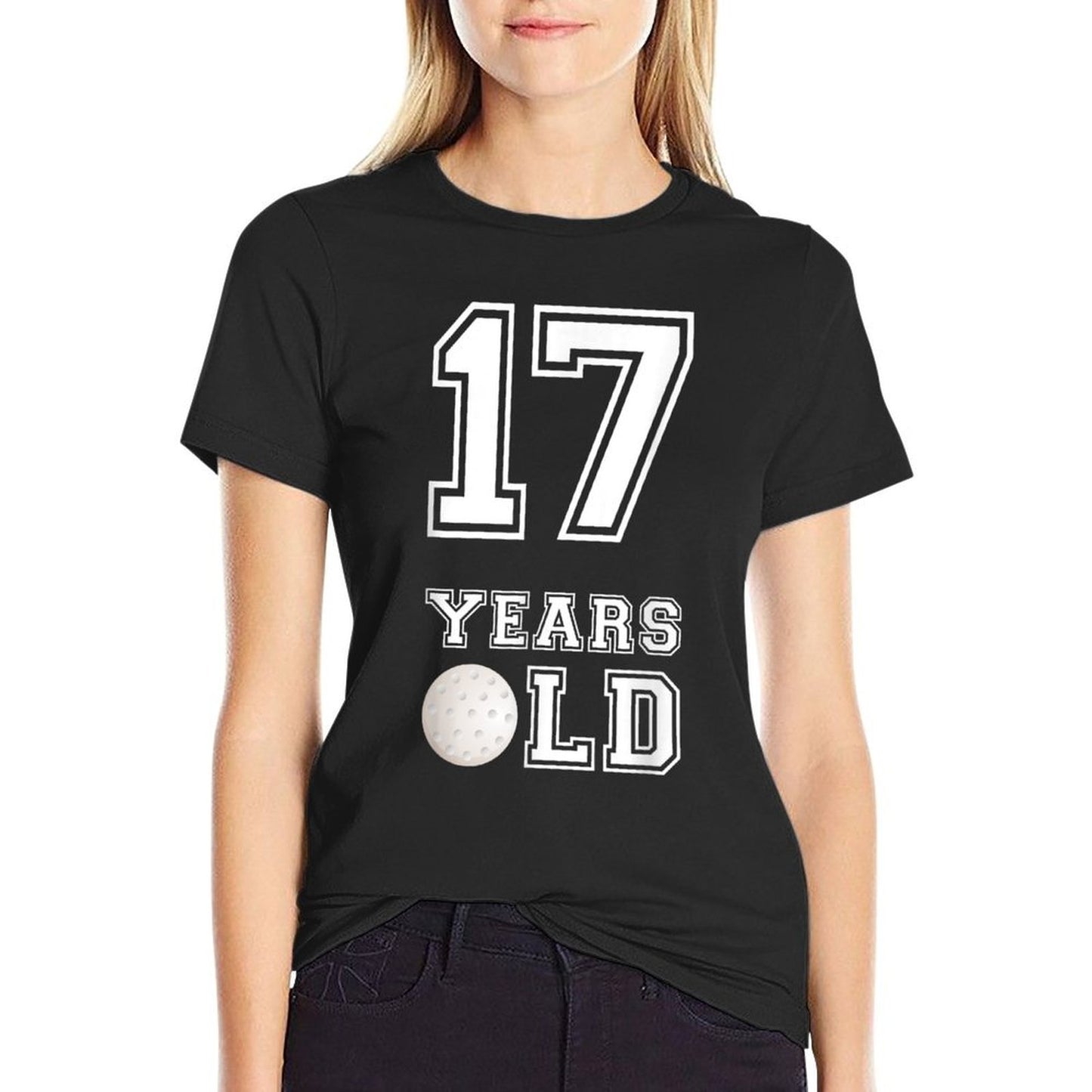 17 Years Old Golf Birthday Boy 17th Birthday Vintage-inspired T-Shirt