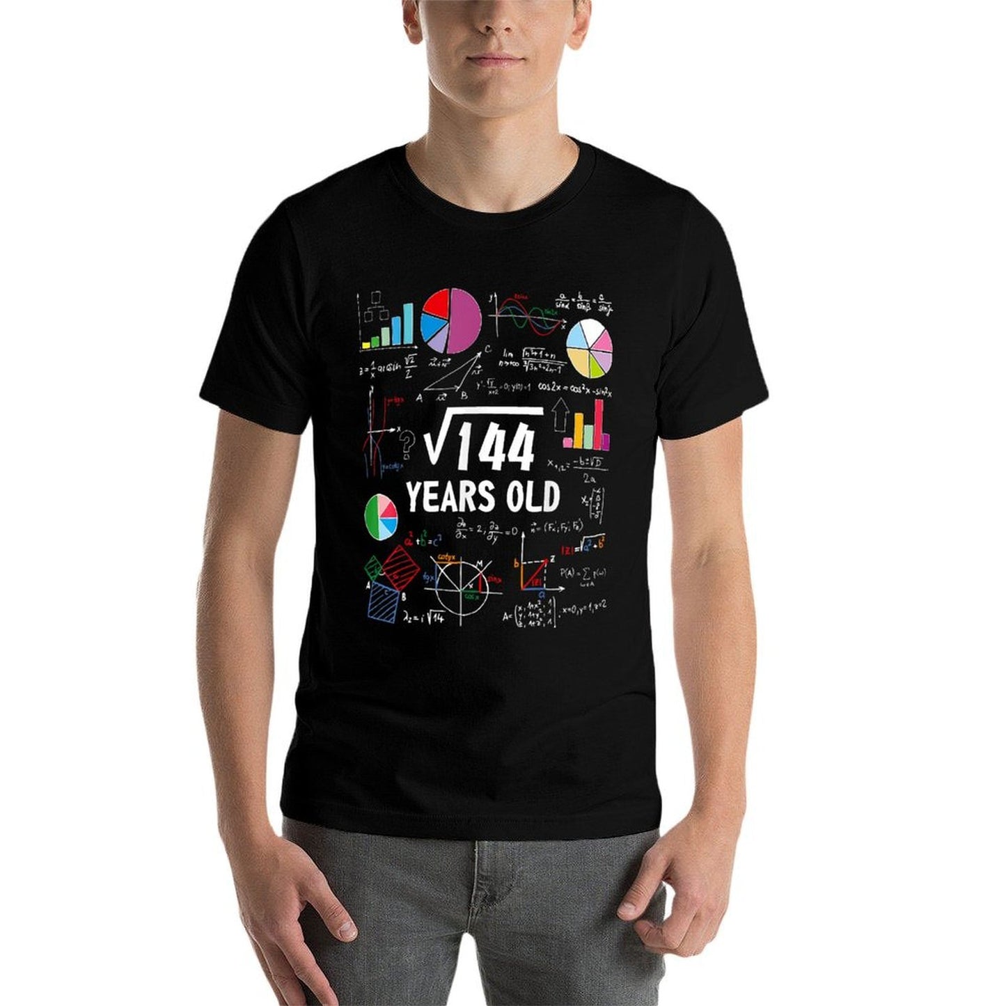 Square Root Of 144 12th Birthday 12 Year Old Math Nerd Breathable T-Shirt