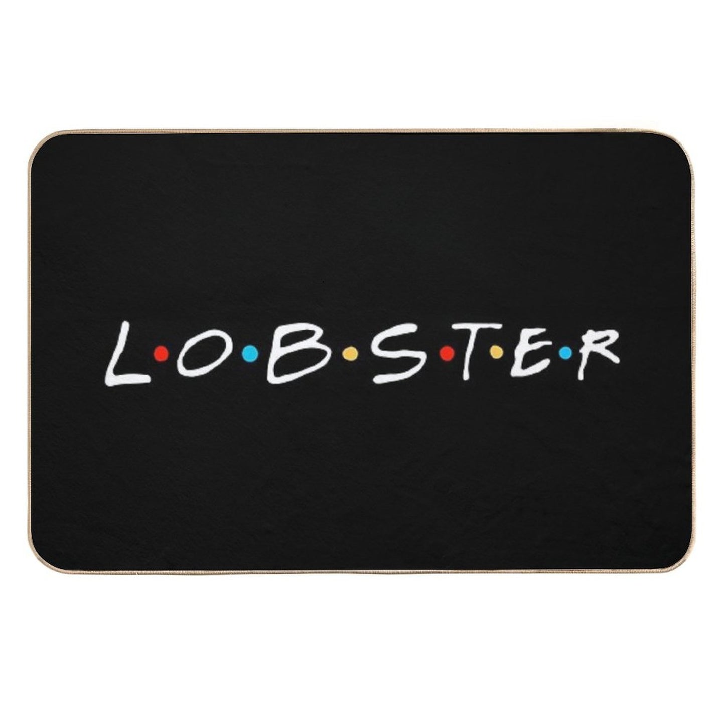 Lobster Slip-Resistant Bath Mat
