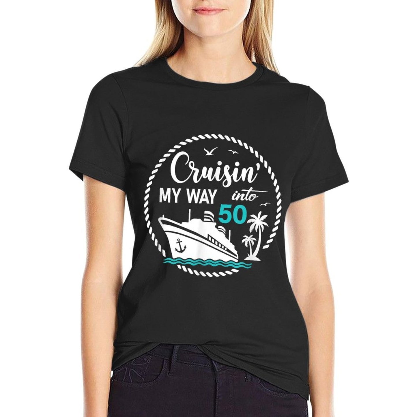 Cruising 50th Birthday Durable T-Shirt