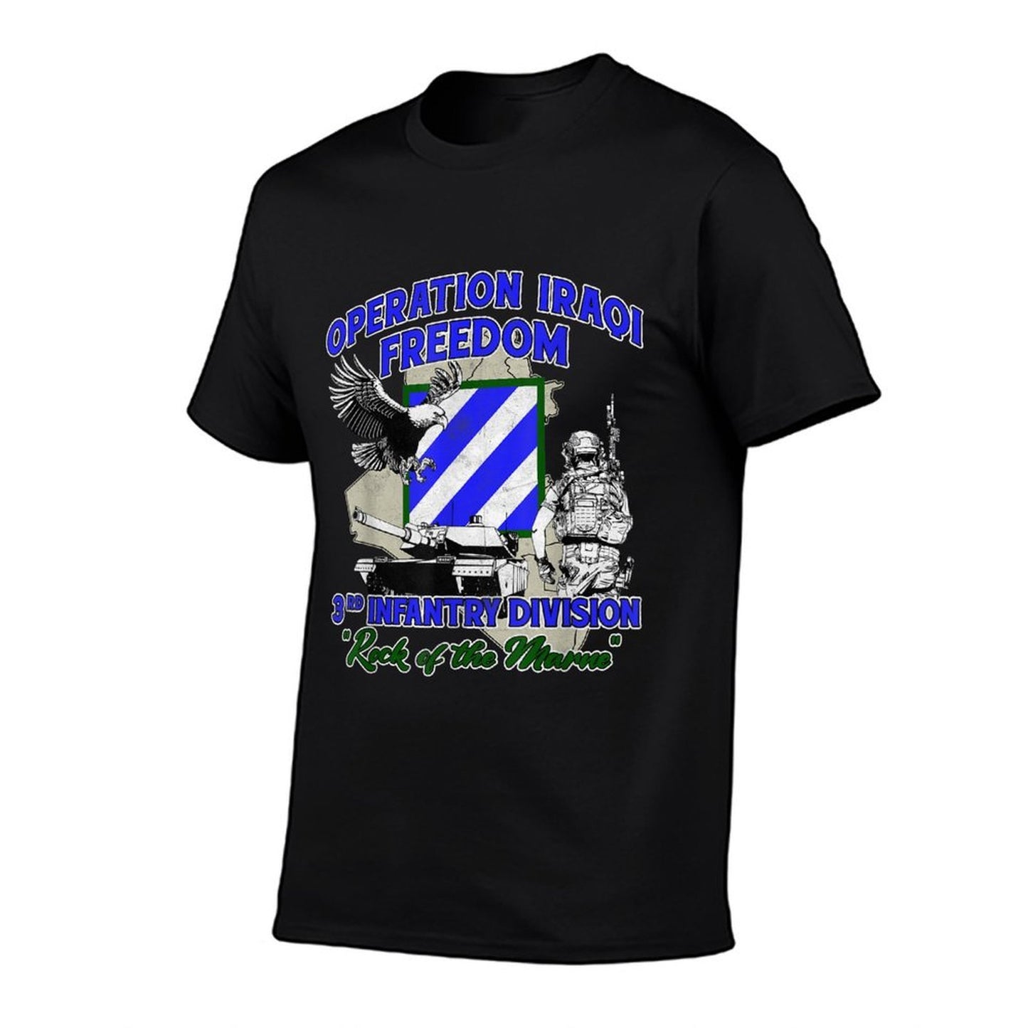 3rd Infantry Division - Operation Iraqi Freedom OIF Veteran Comfortable T-Shirt