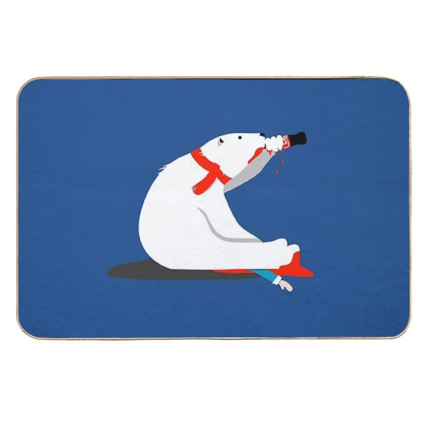 Don't Feed The Bears Versatile Bath Mat