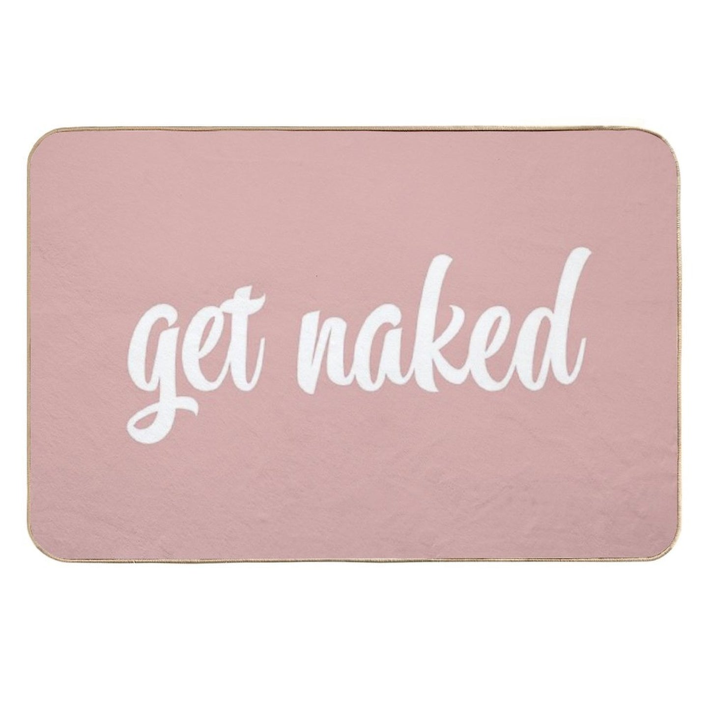 Get Naked Pink Multi-Purpose Bath Mat