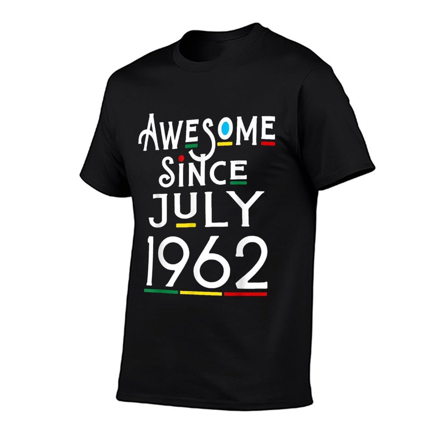 Awesome Since July 1962 60 Years Old Funny 60th Birthday Classic T-Shirt