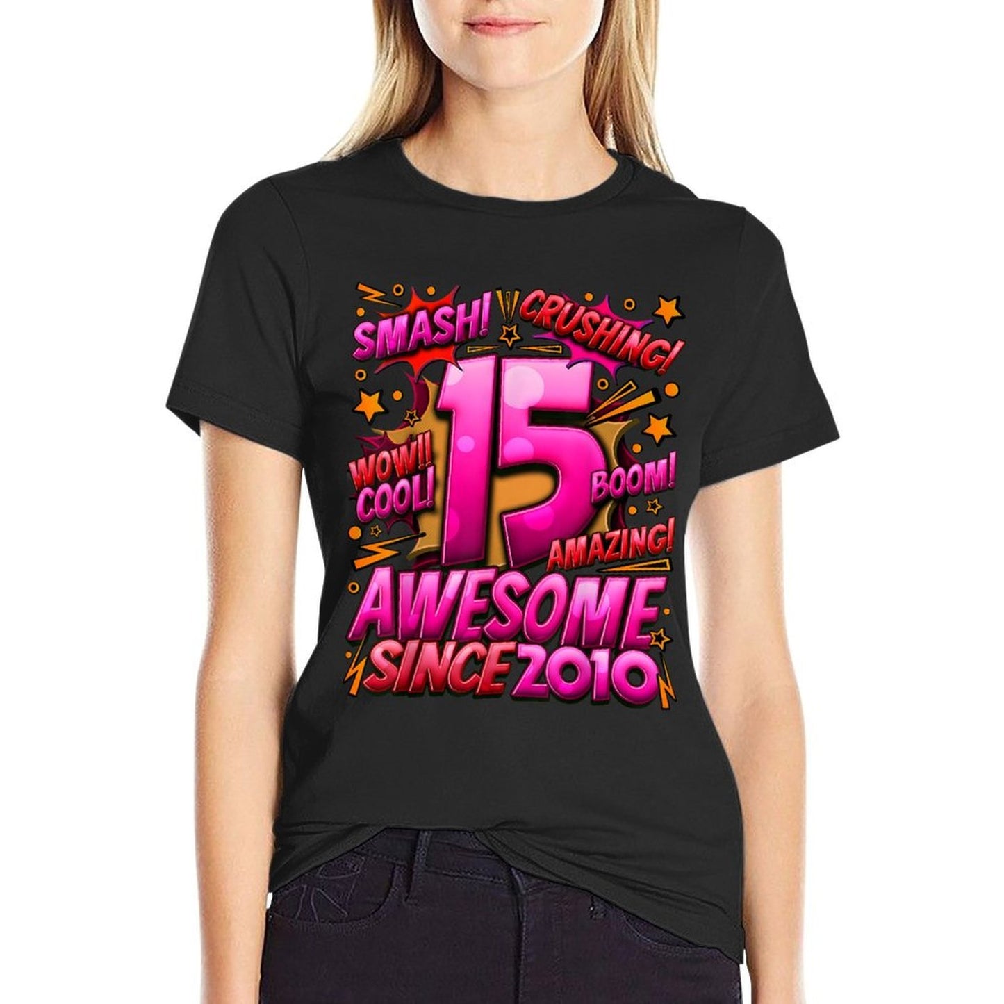 15 Year Old Gifts Girls 15th Birthday Girl 15 Year Old Girl Graphic-printed T-Shirt
