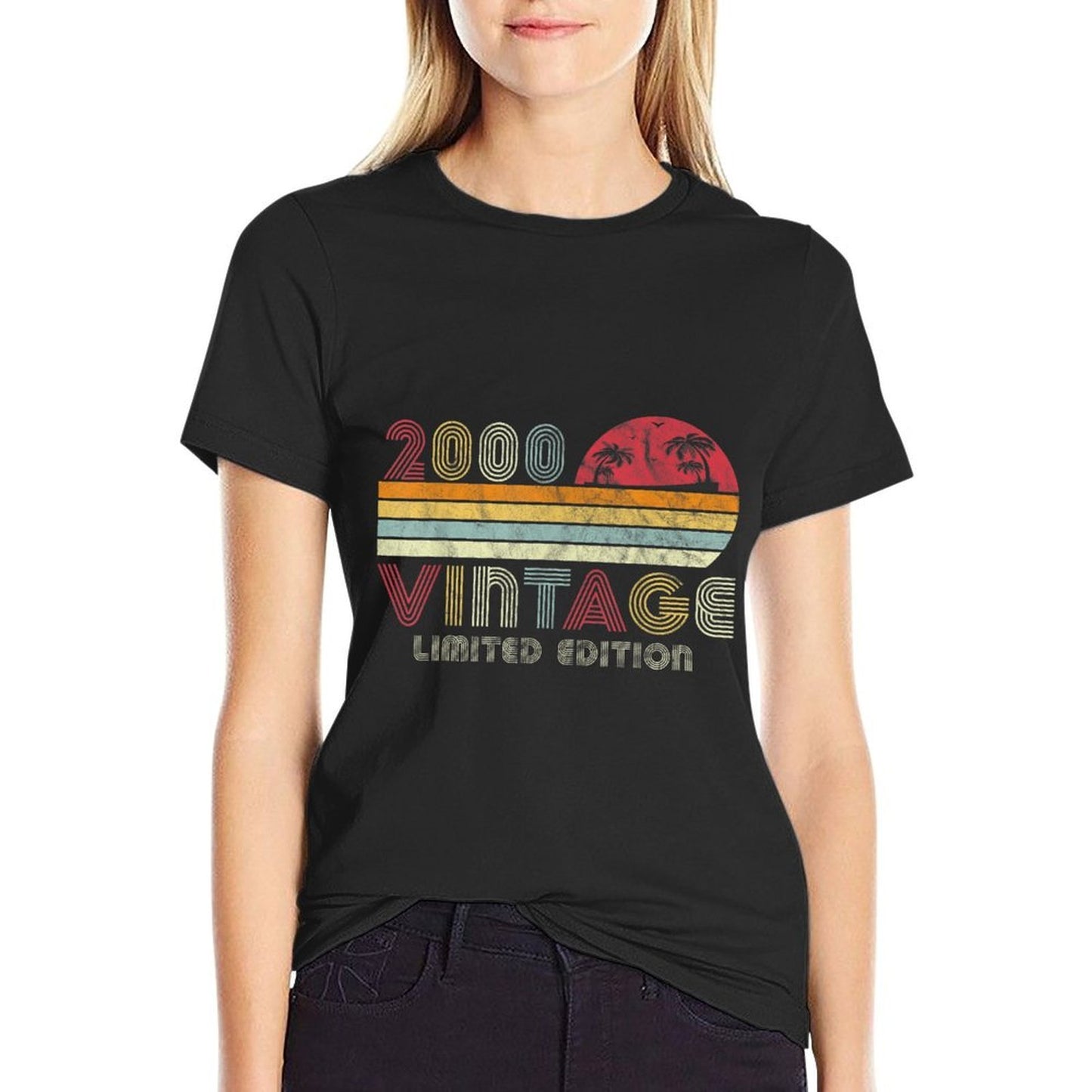 21 Year Old Gifts Vintage 2000 Limited Edition 21st Birthday Durable T-Shirt