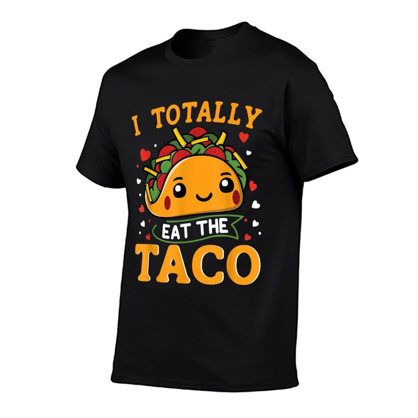 I Totally Eat The Taco Funny Mexican Food Taco Lover Polyester Blend T-Shirt