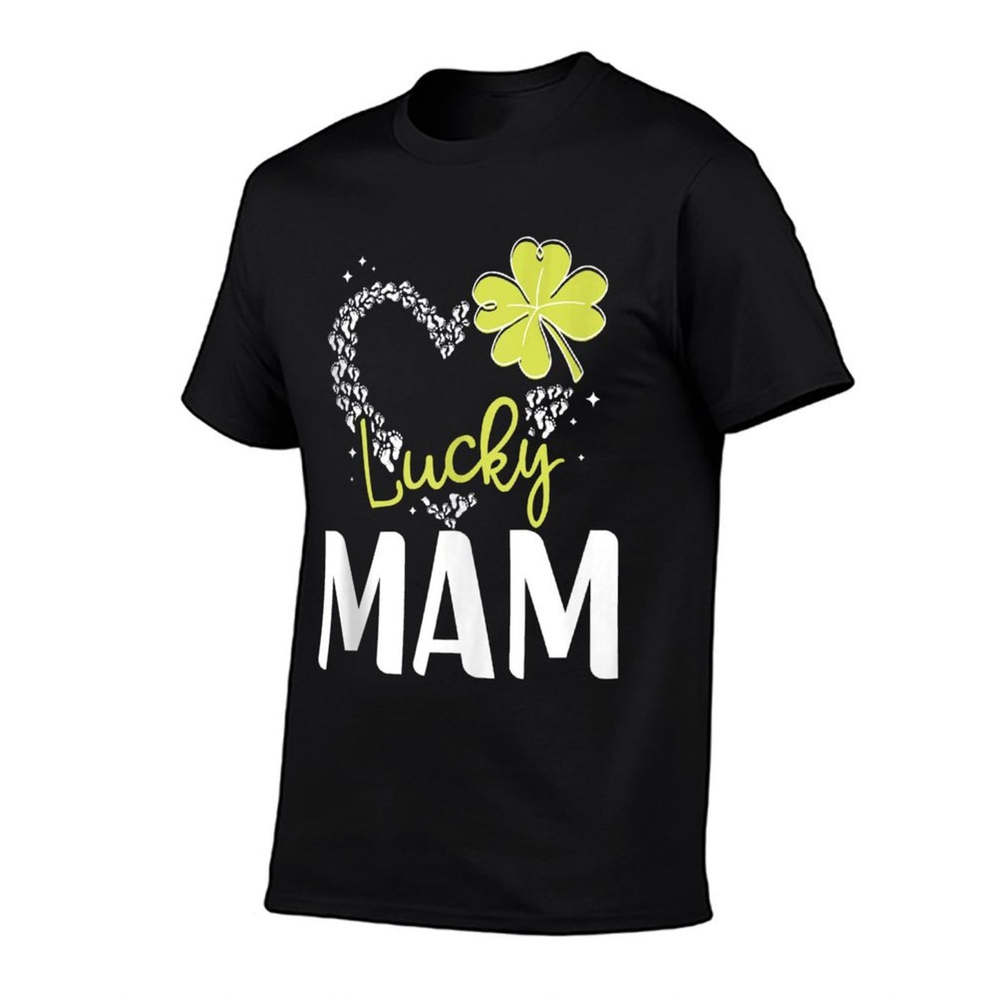 Funny Lucky Mam St Patricks Day Womens Easy-care T-Shirt